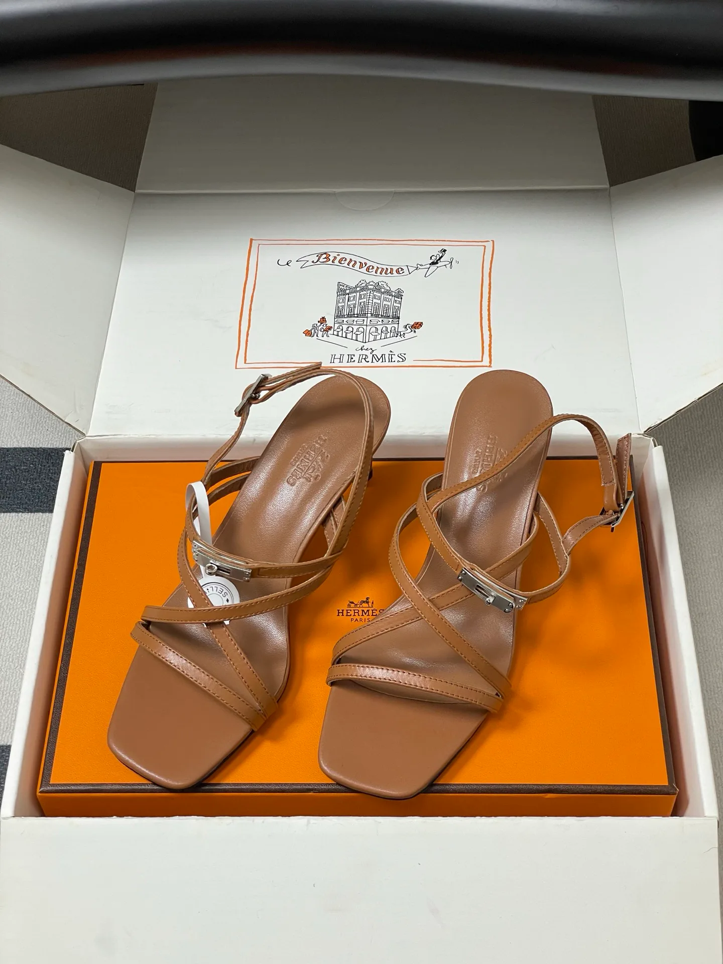 Босоножки Женские Hermes 9006983