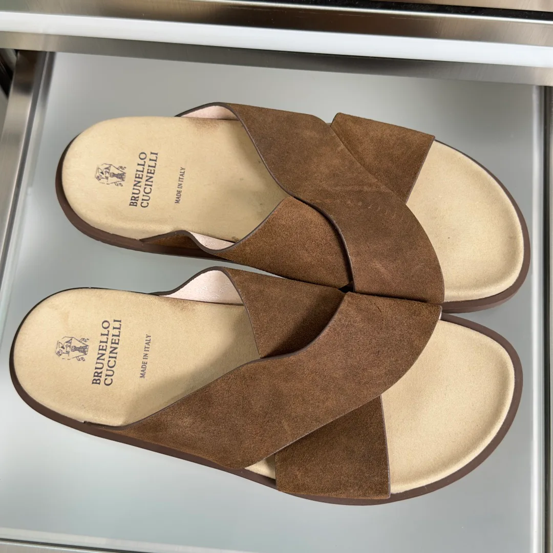 Сандалии Мужские Brunello Cucinelli 13416424