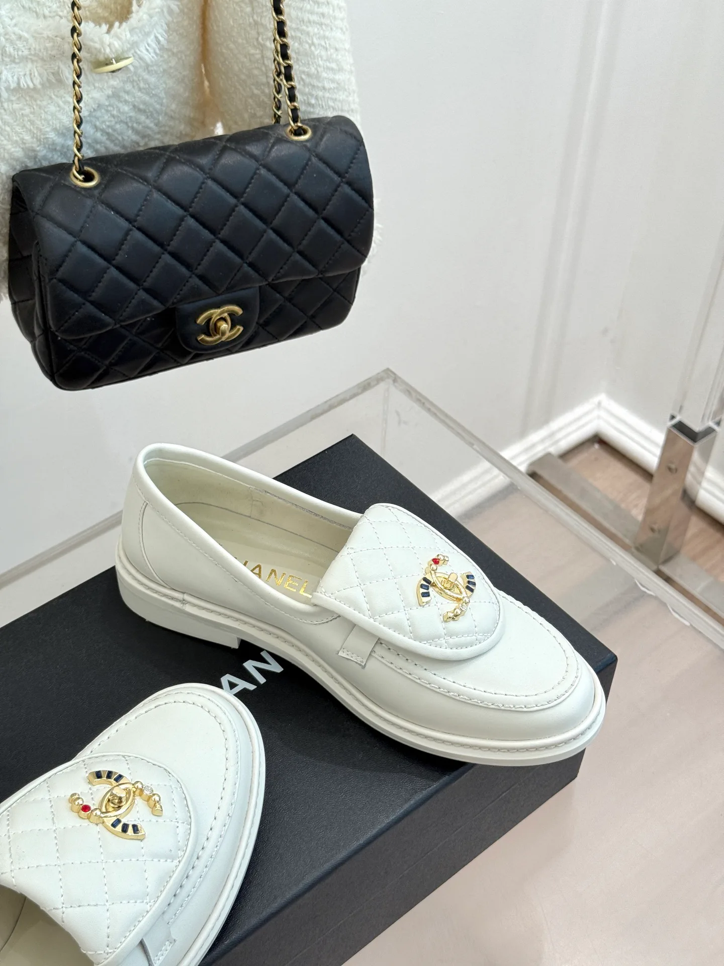 Лоферы И Мокасины Женские Chanel 17336062