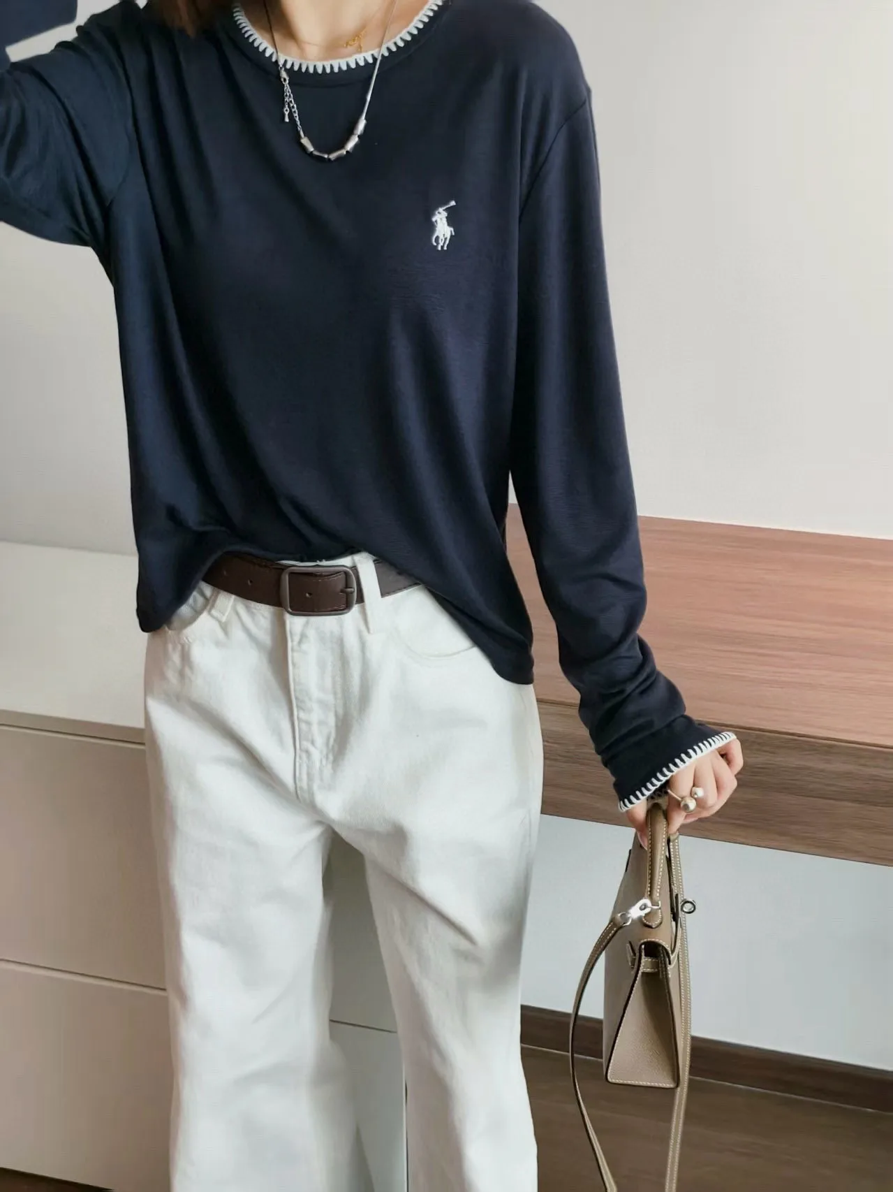 Лонгсливы Женские Ralph Lauren 66507