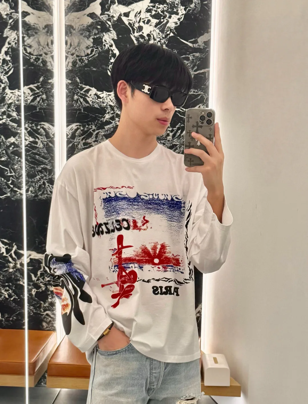 Лонгсливы Женские Celine 9836844