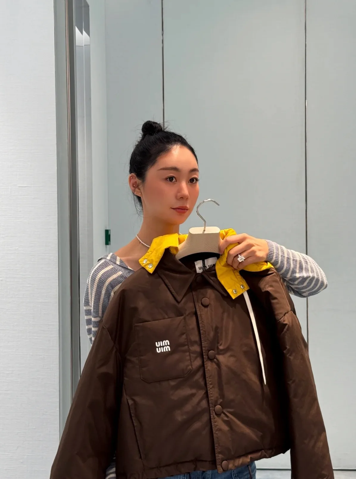 Куртки И Пуховики Женские Miu Miu 5211627