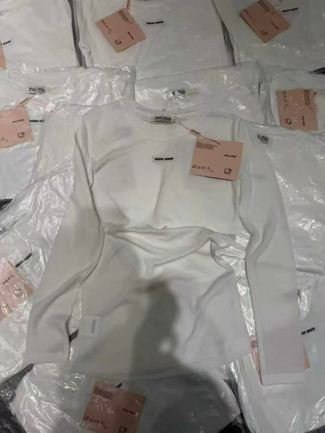 Лонгсливы Женские Miu Miu 10049380