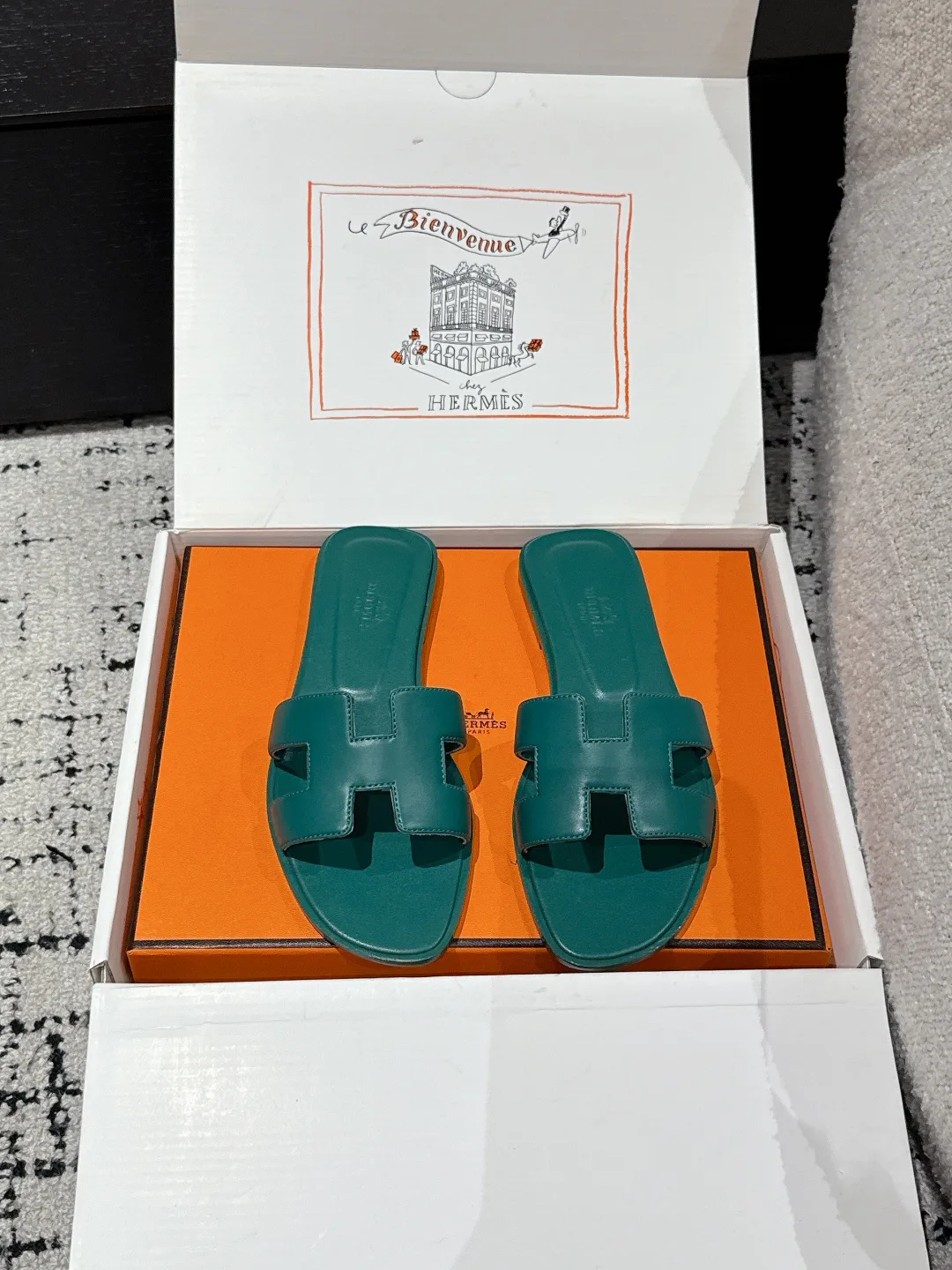 Шлепанцы Женские Hermes 814585