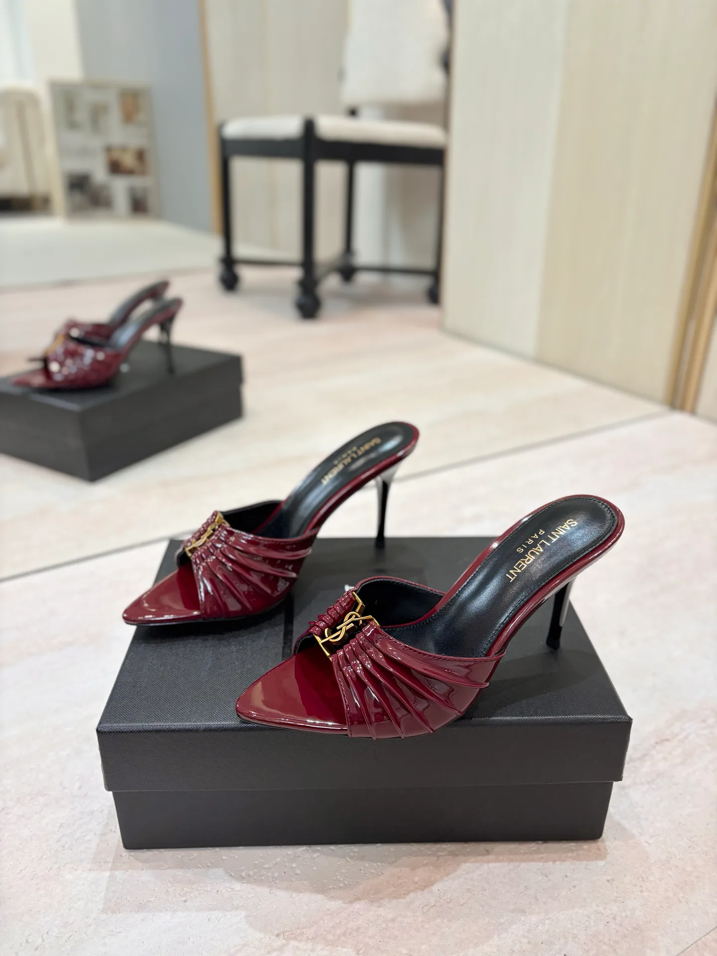 Мюли И Сабо Женские Saint Laurent 17476094