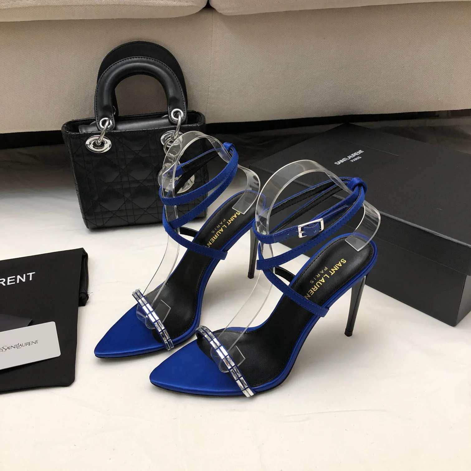 Босоножки Женские Saint Laurent 11220430