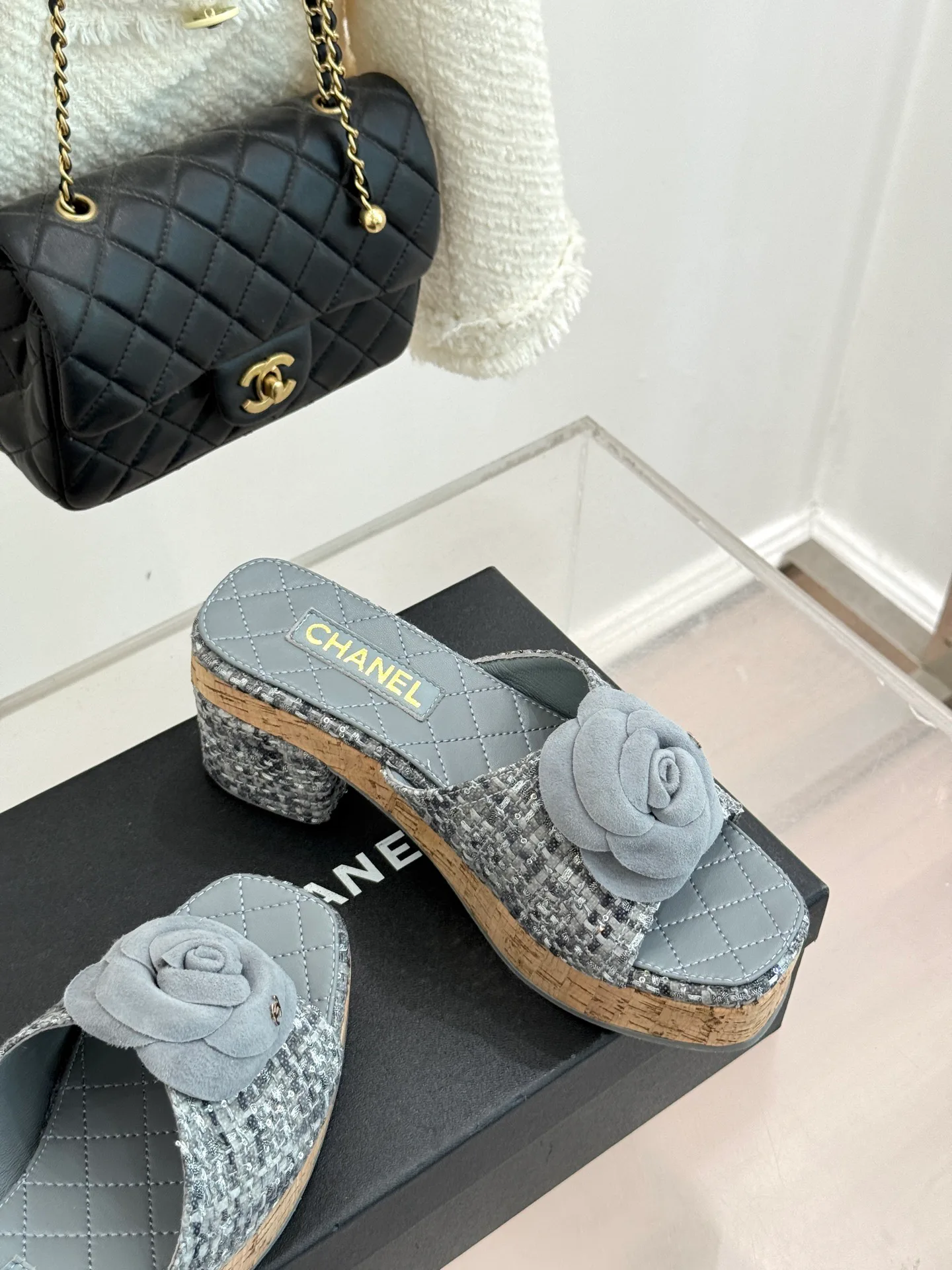 Босоножки Женские Chanel 1262094