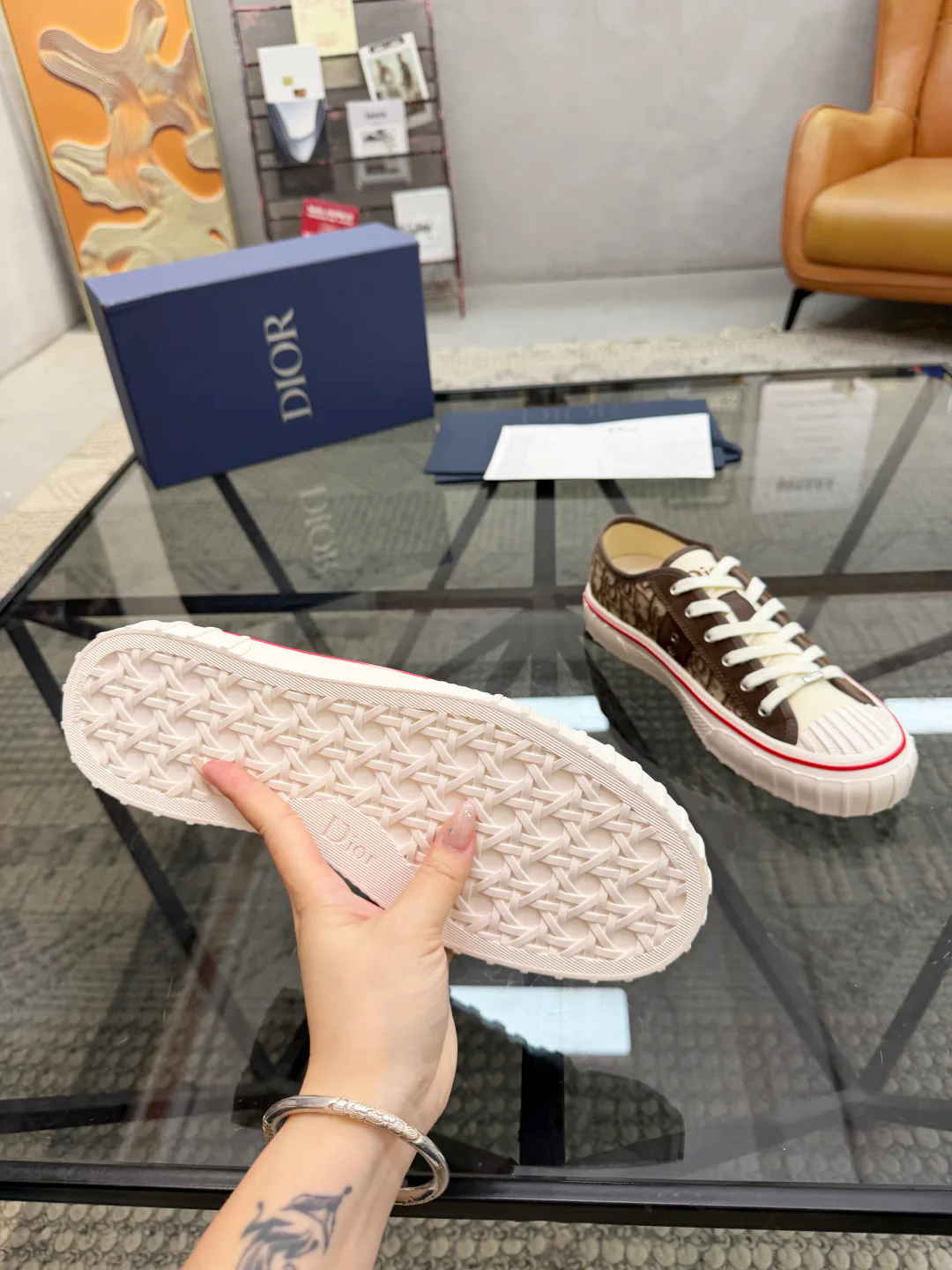 Кроссовки Мужские Christian Dior 18346426