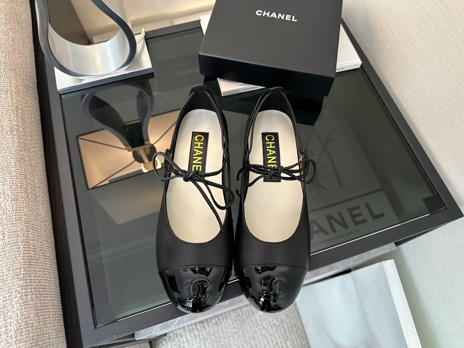 Балетки Женские Chanel 1200946