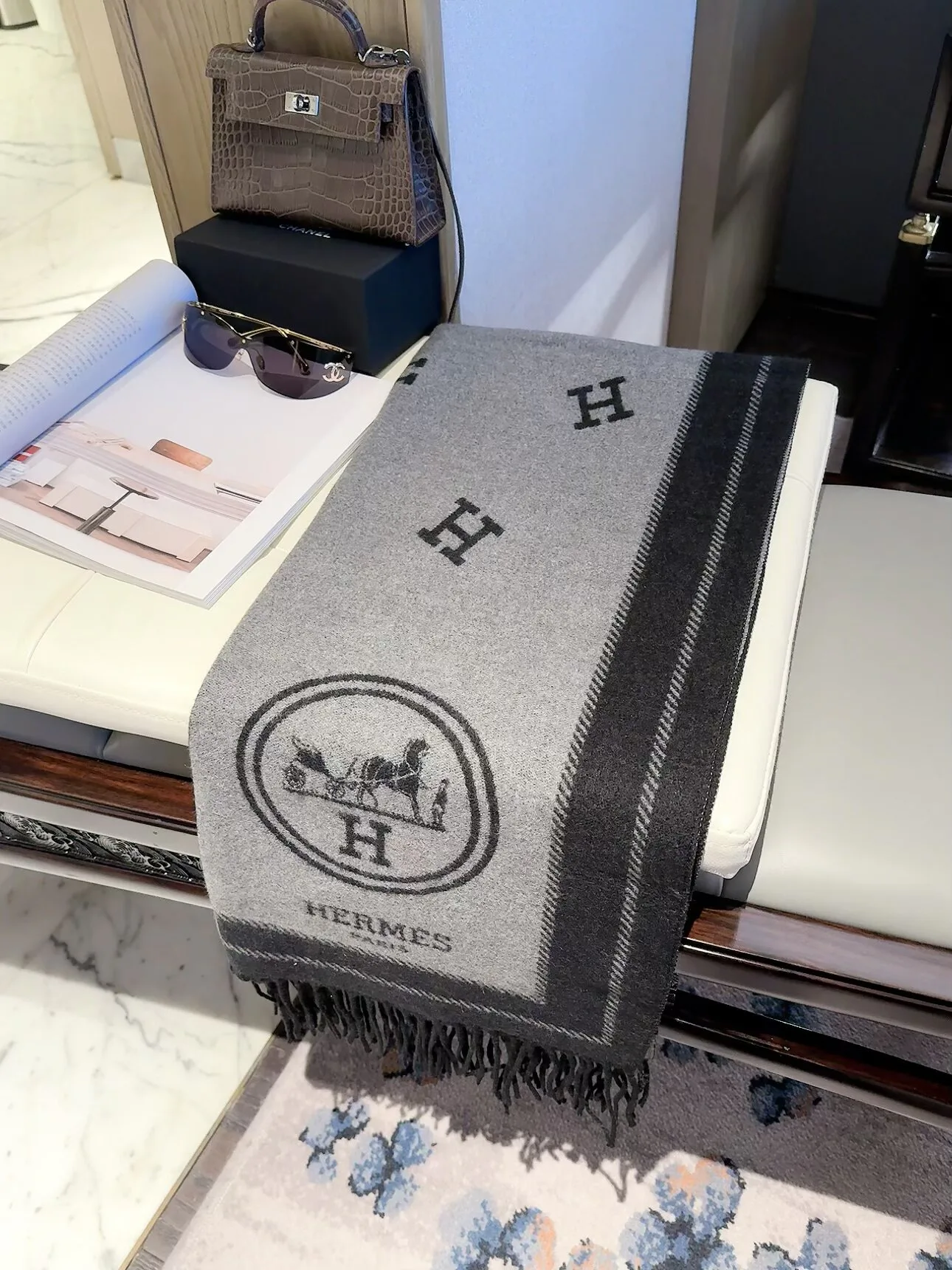 Шарфы Hermes 18322513