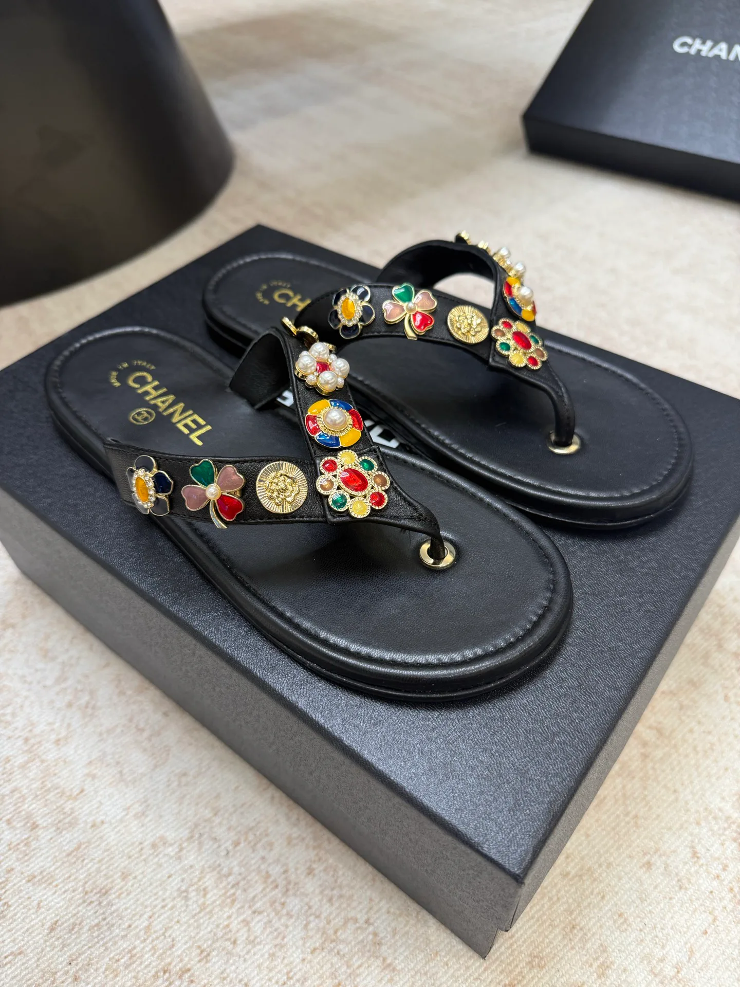 Шлепанцы Женские Chanel 11066231