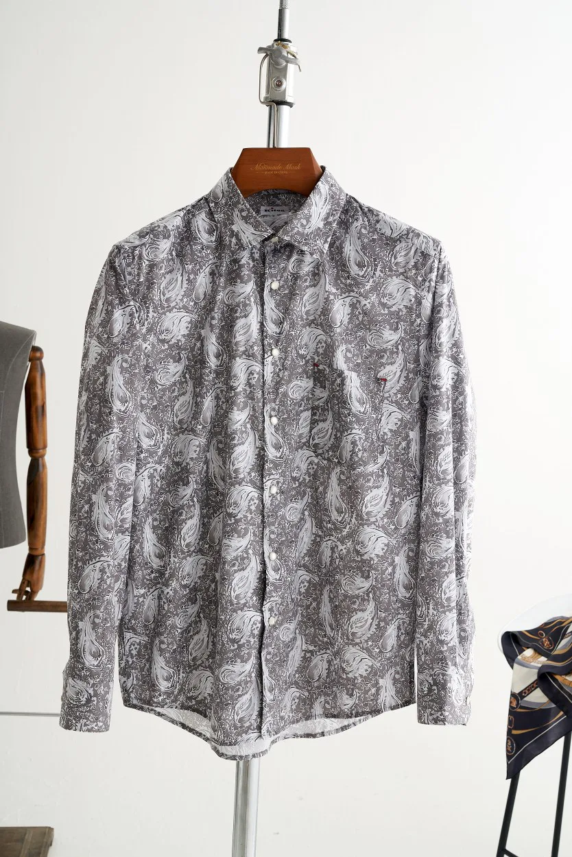 Рубашки Мужские Kiton 18509987