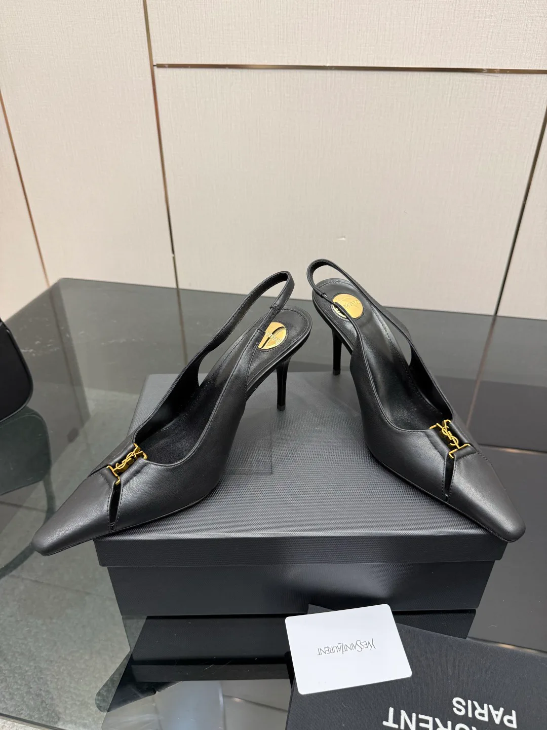 Босоножки Женские Saint Laurent 12336903