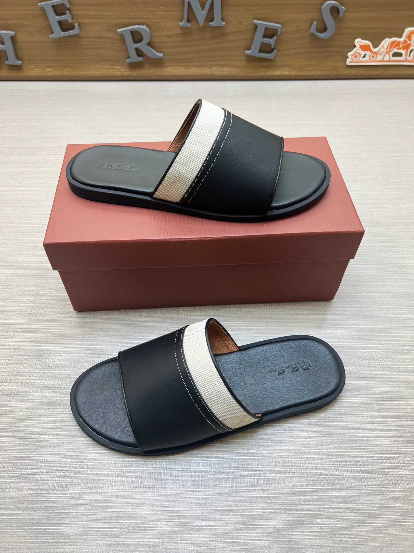 Шлепанцы Мужские Loro Piana 17140365