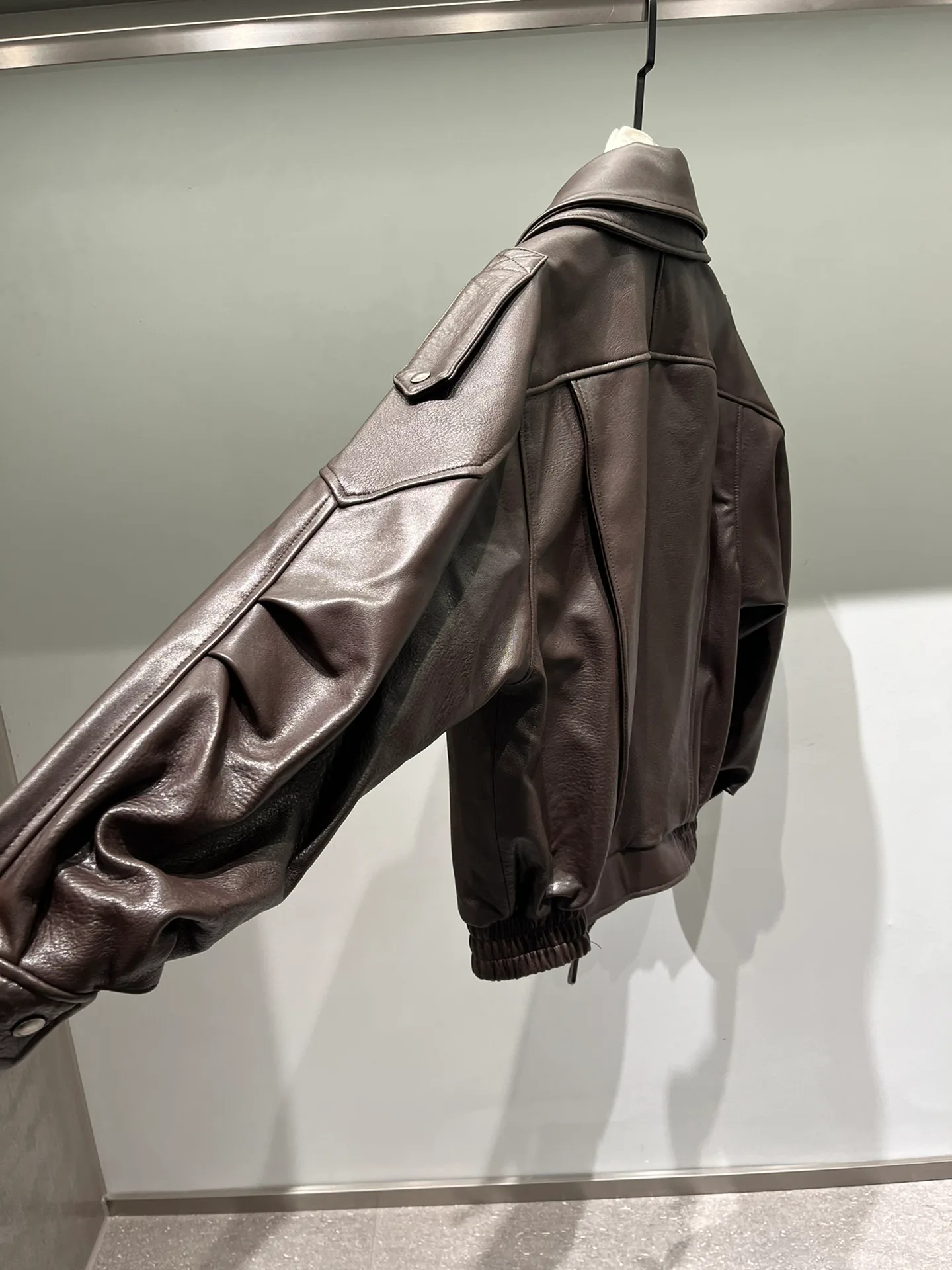 Кожаные Куртки И Дублёнки Мужские Saint Laurent 11485706