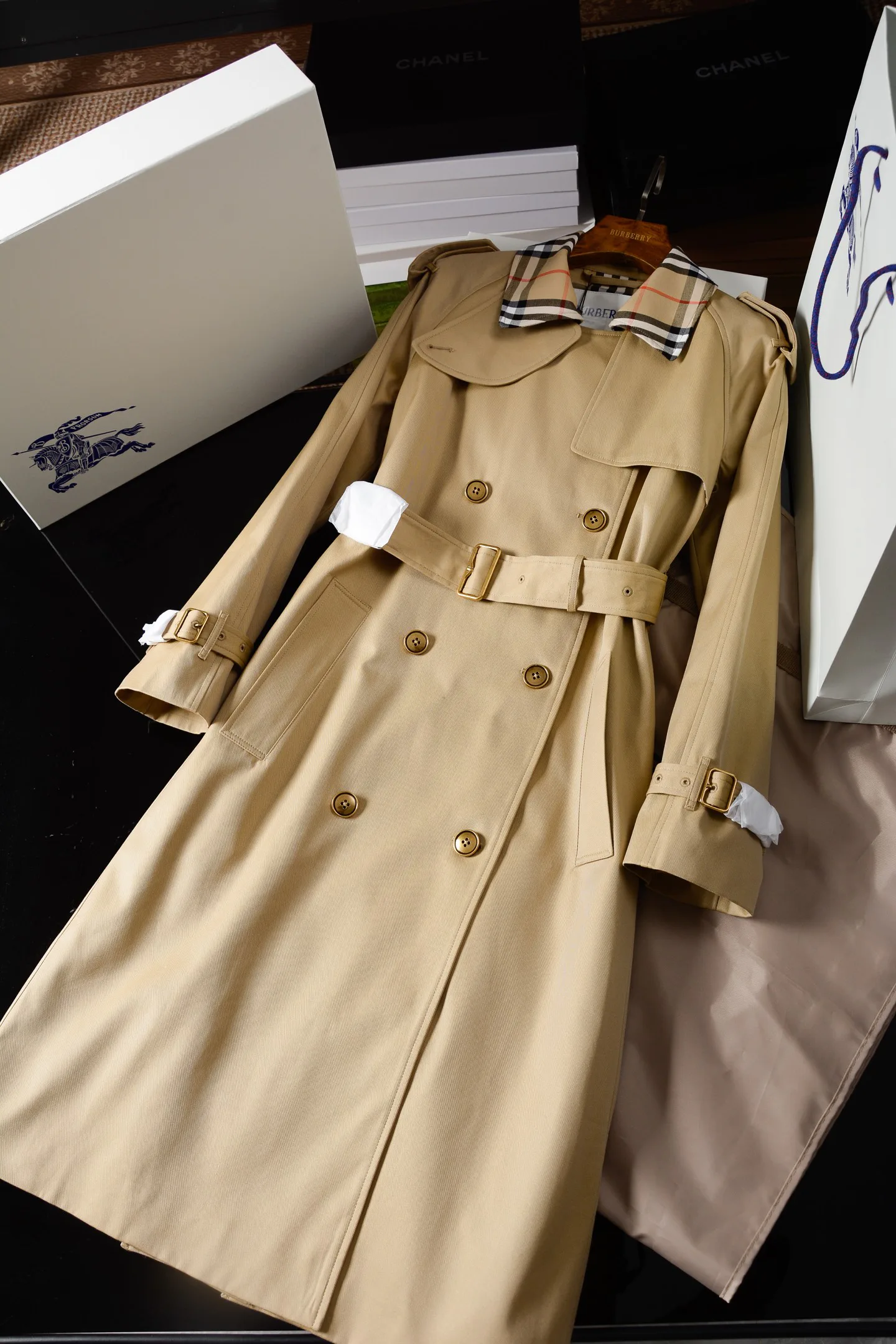 Тренчи Женские Burberry 17998589