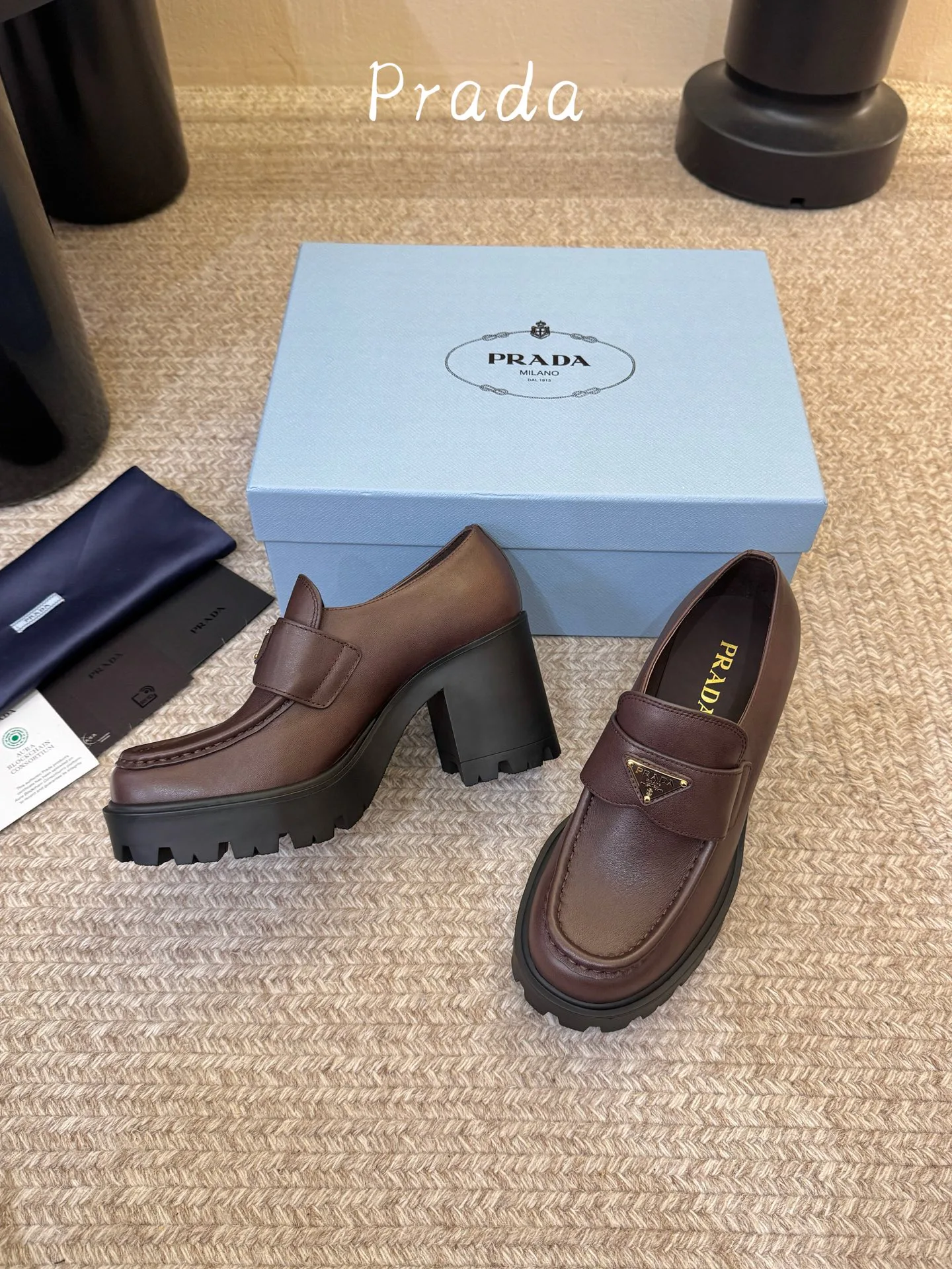 Лоферы И Мокасины Женские Prada 17903105