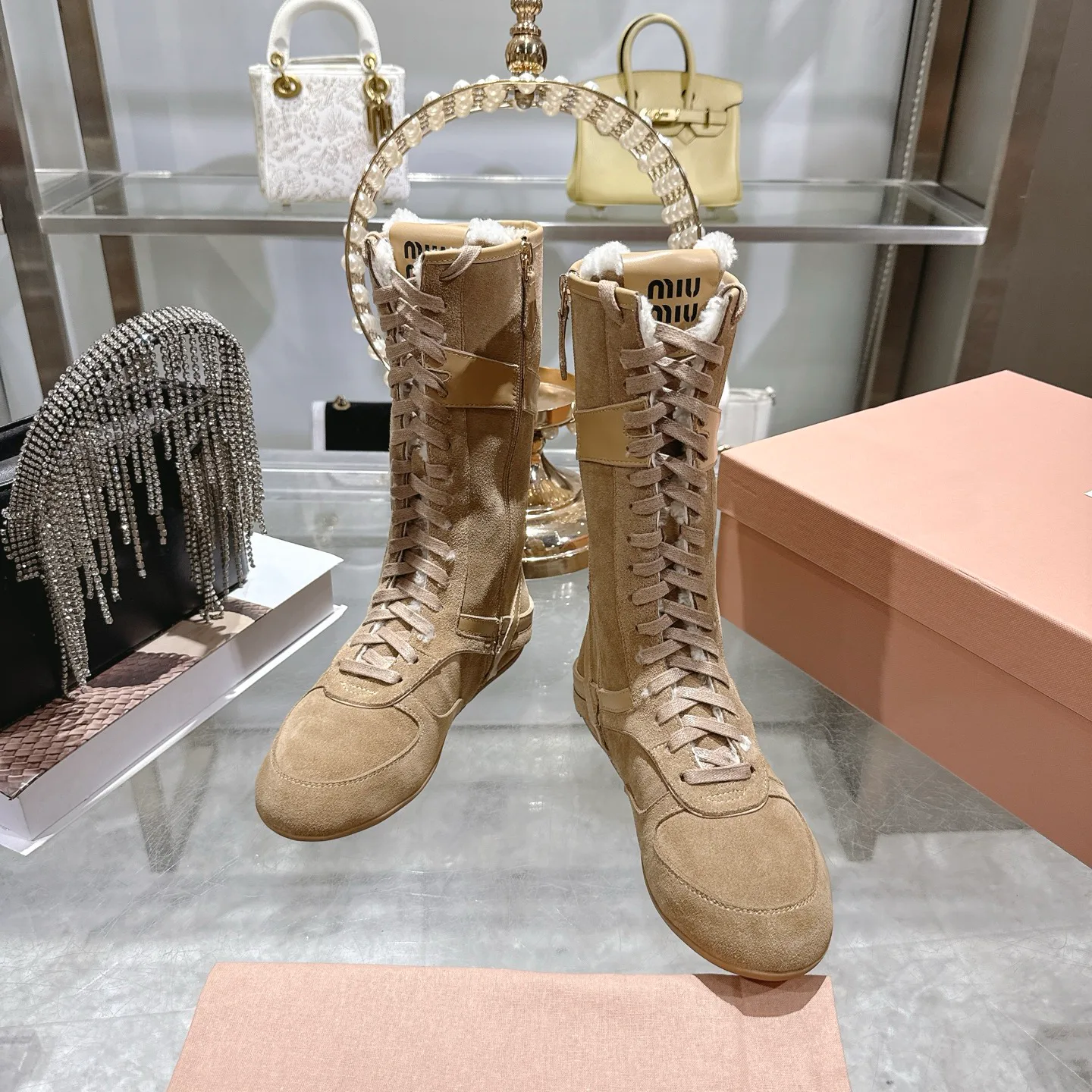 Сапоги Женские Miu Miu 347787