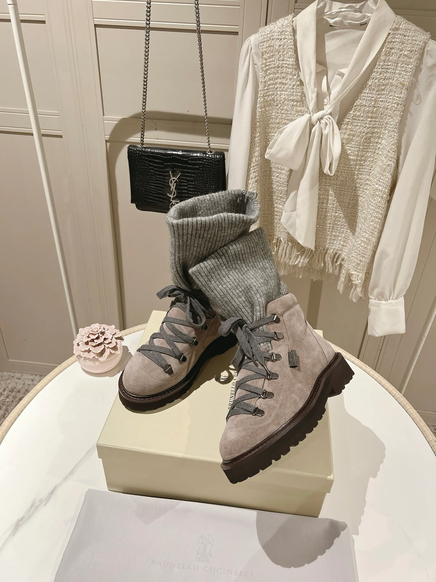 Ботинки Женские Brunello Cucinelli 19618669