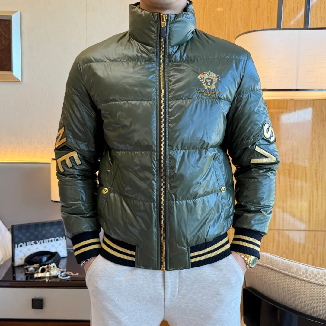 Куртки И Пуховики Мужские Versace 1236836