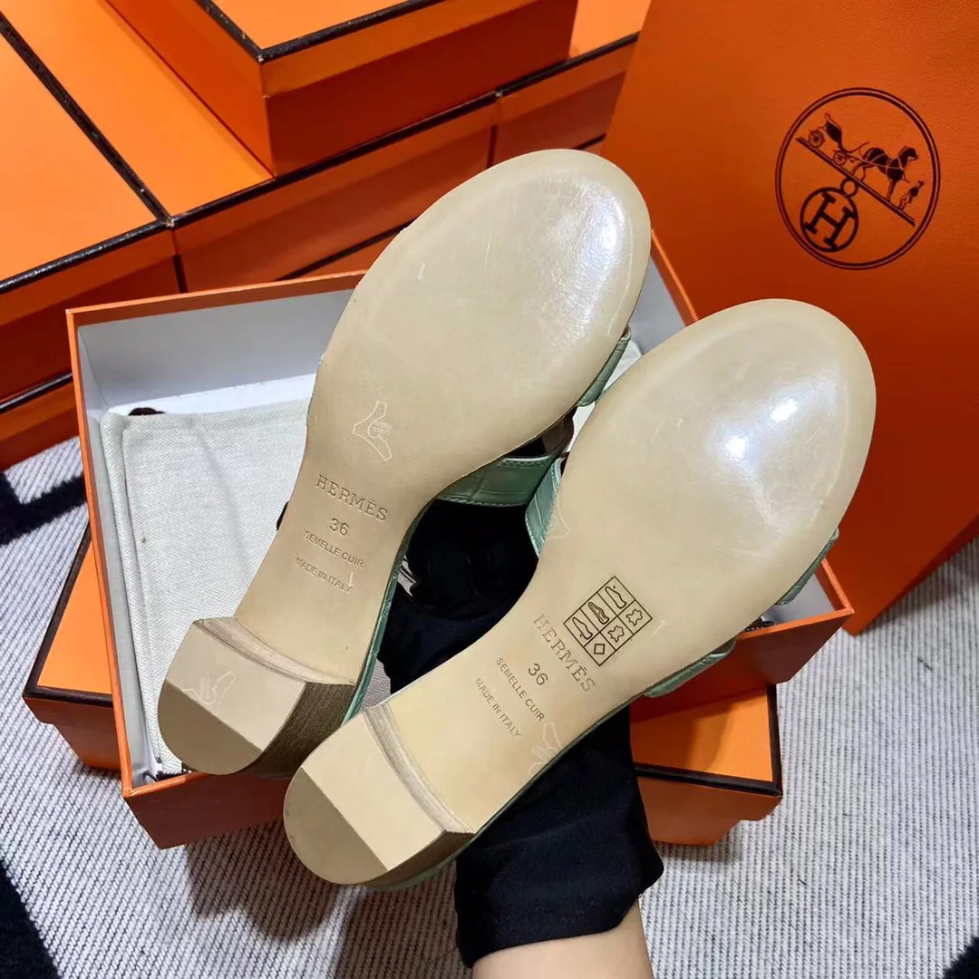 Босоножки Женские Hermes 4340592