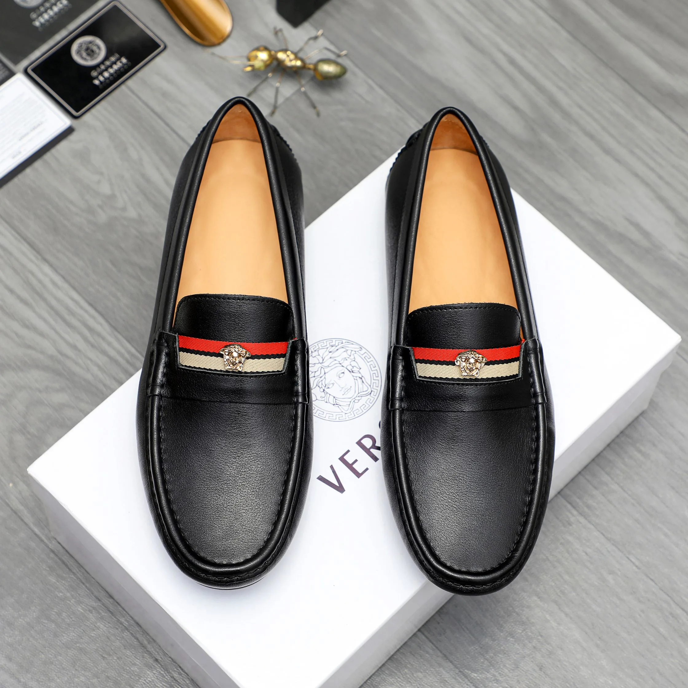 Мокасины Мужские Versace 11703844