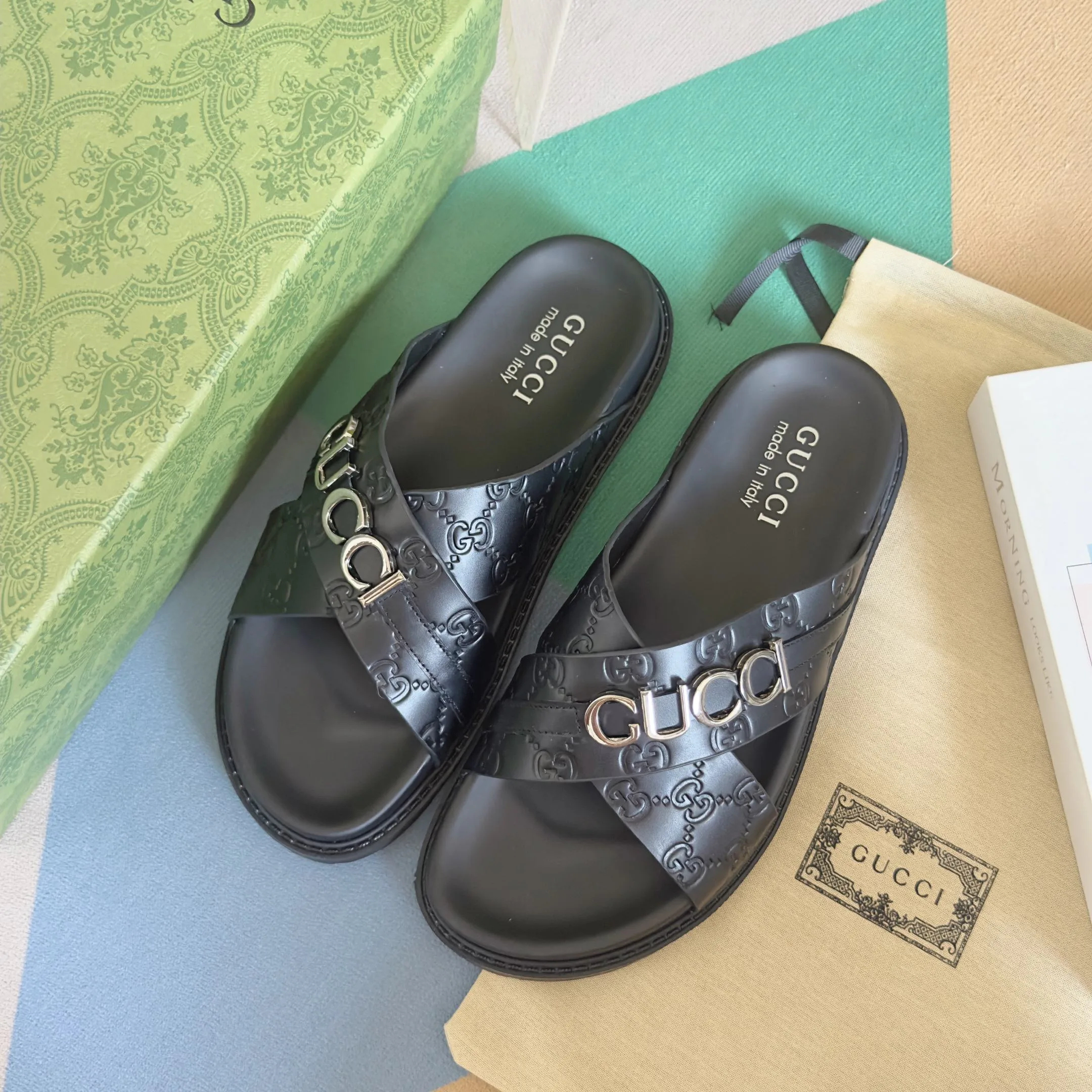 Шлепанцы Женские Gucci 45987