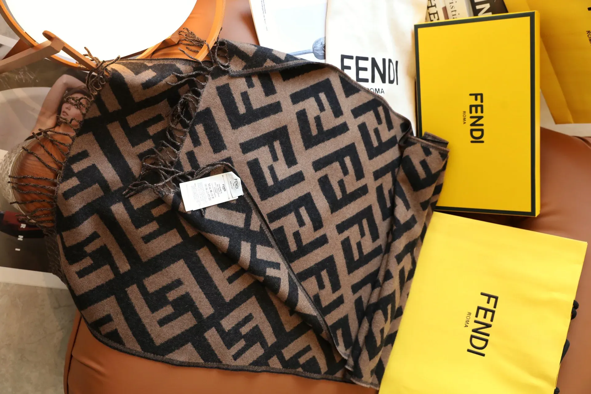 Шарфы Fendi 12060