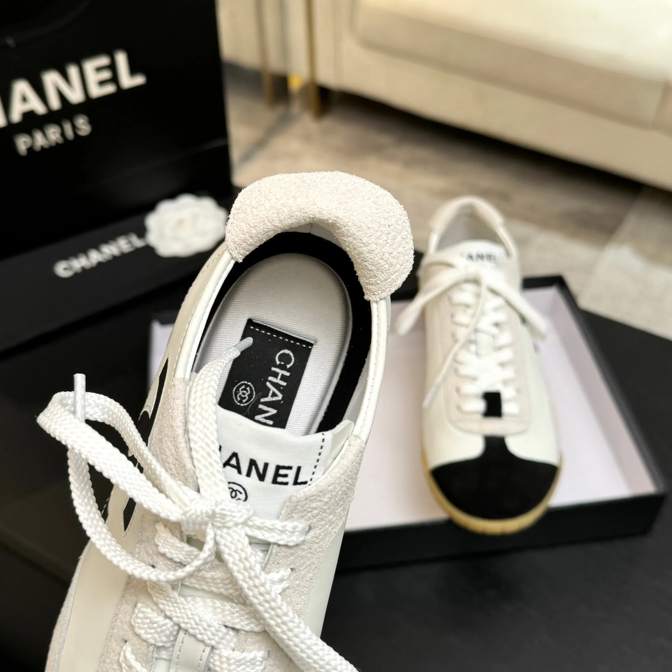 Кроссовки Женские Chanel 3476158