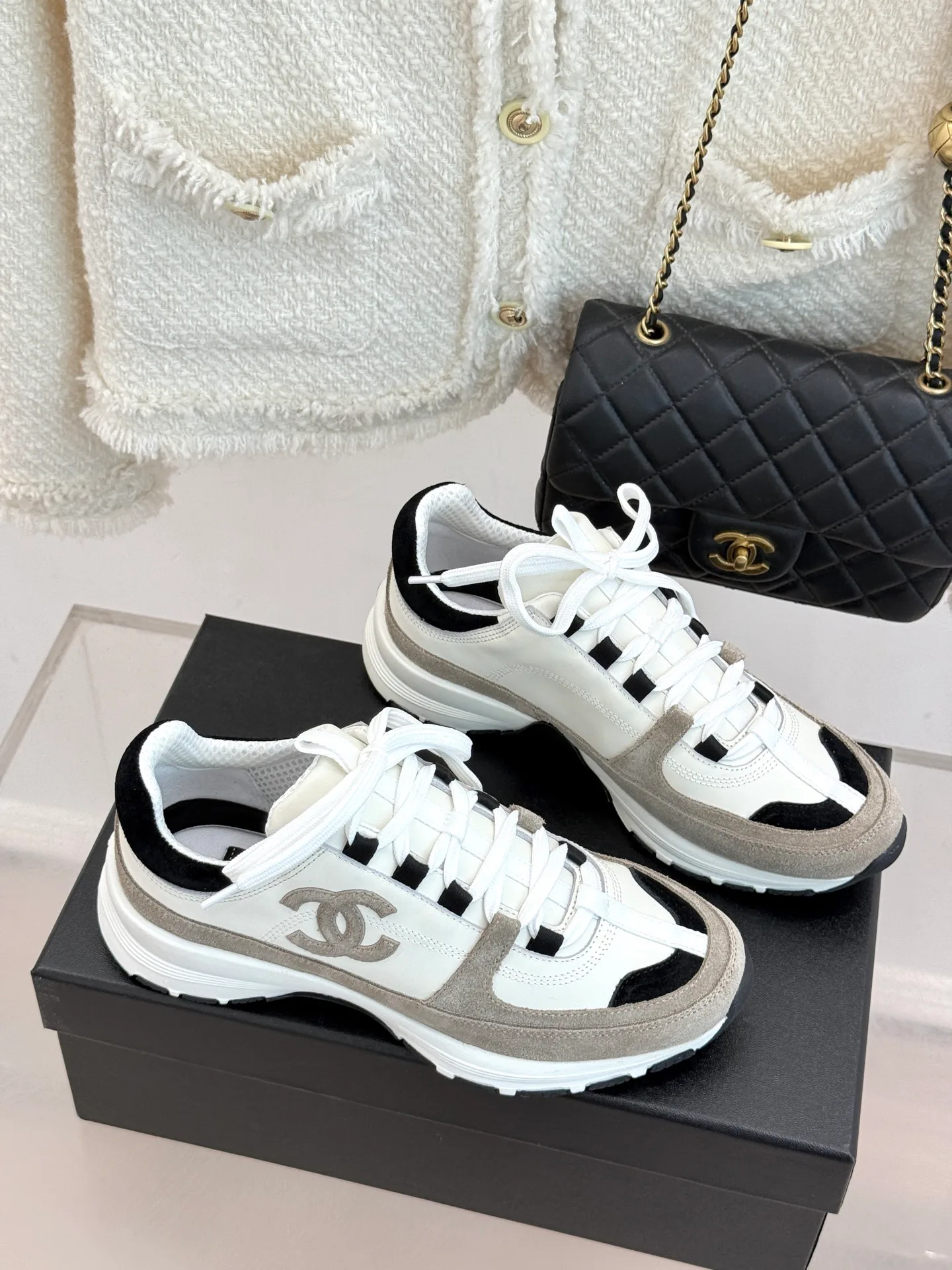 Кроссовки Женские Chanel 11394678