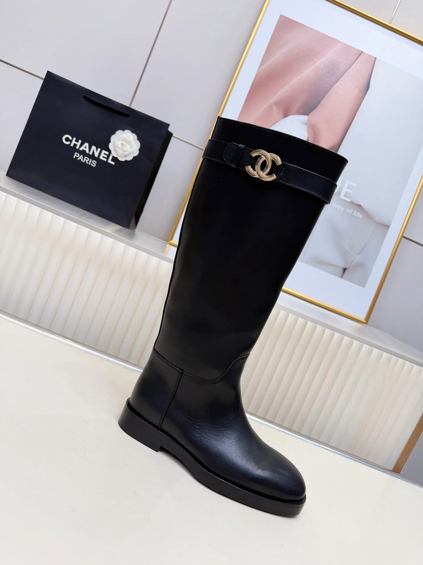 Сапоги Женские Chanel 18198229