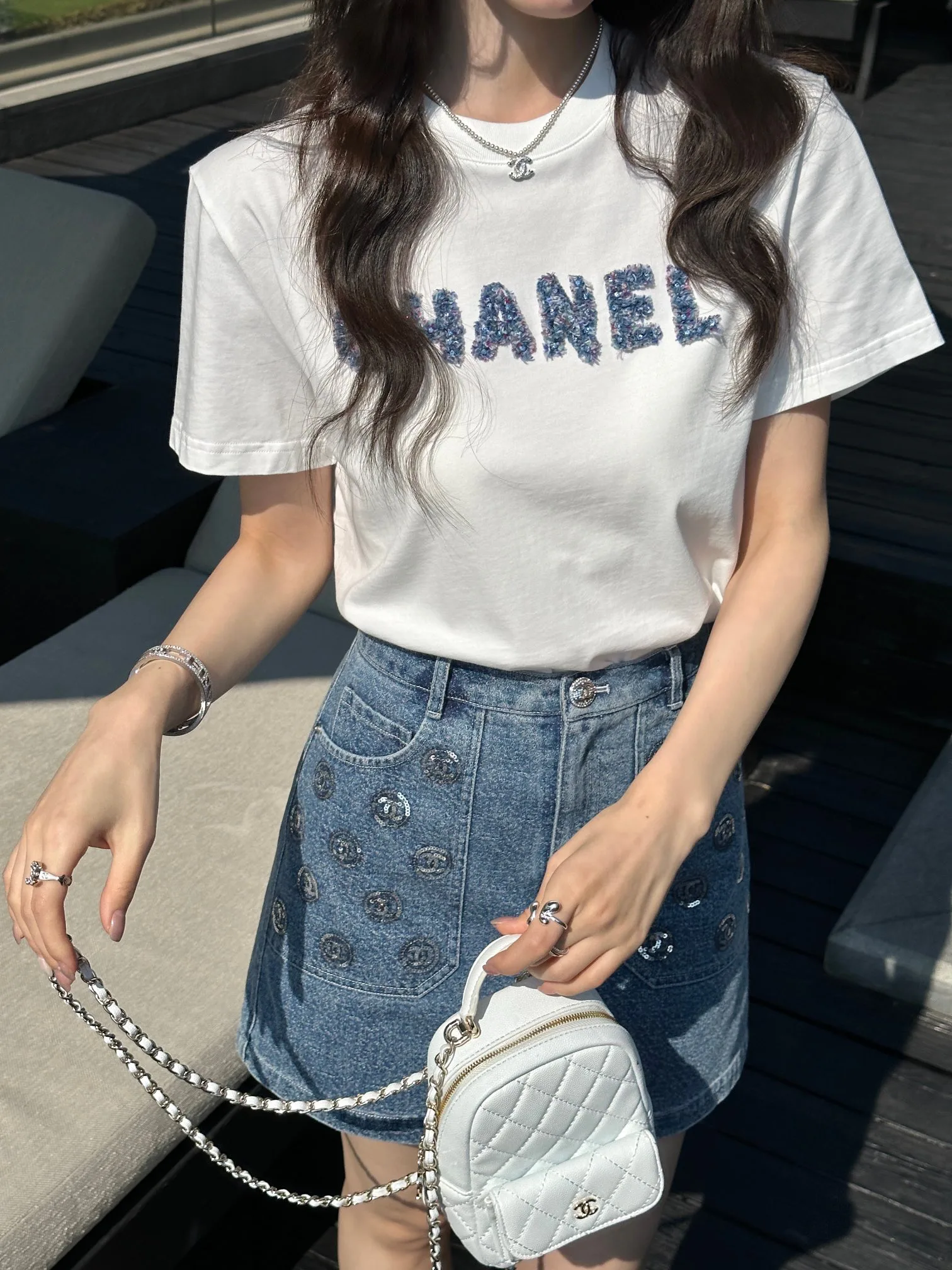 Футболки Женские Chanel 11266885
