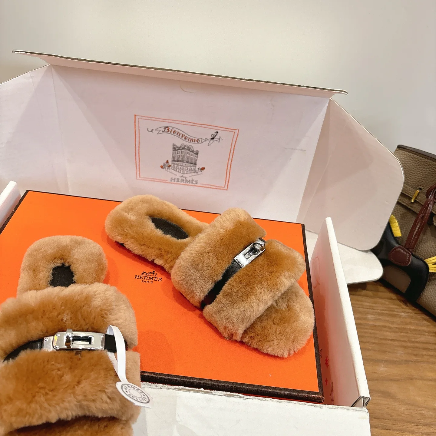 Тапочки Женские Hermes 4500876