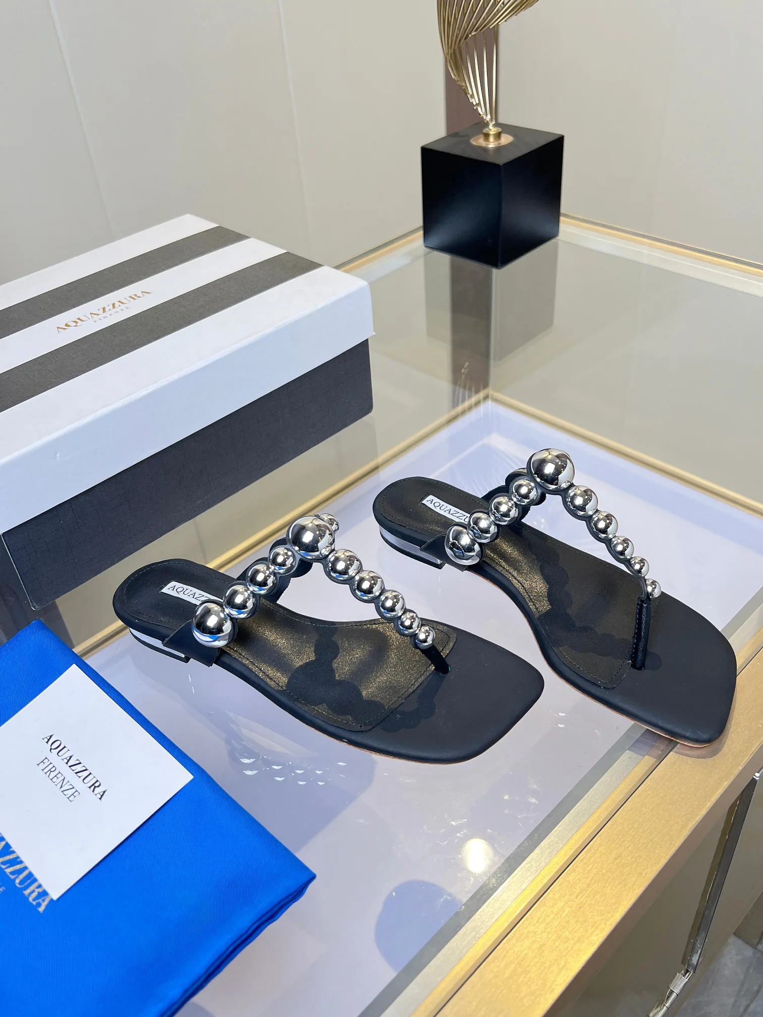 Шлепанцы Женские Aquazzura 14183