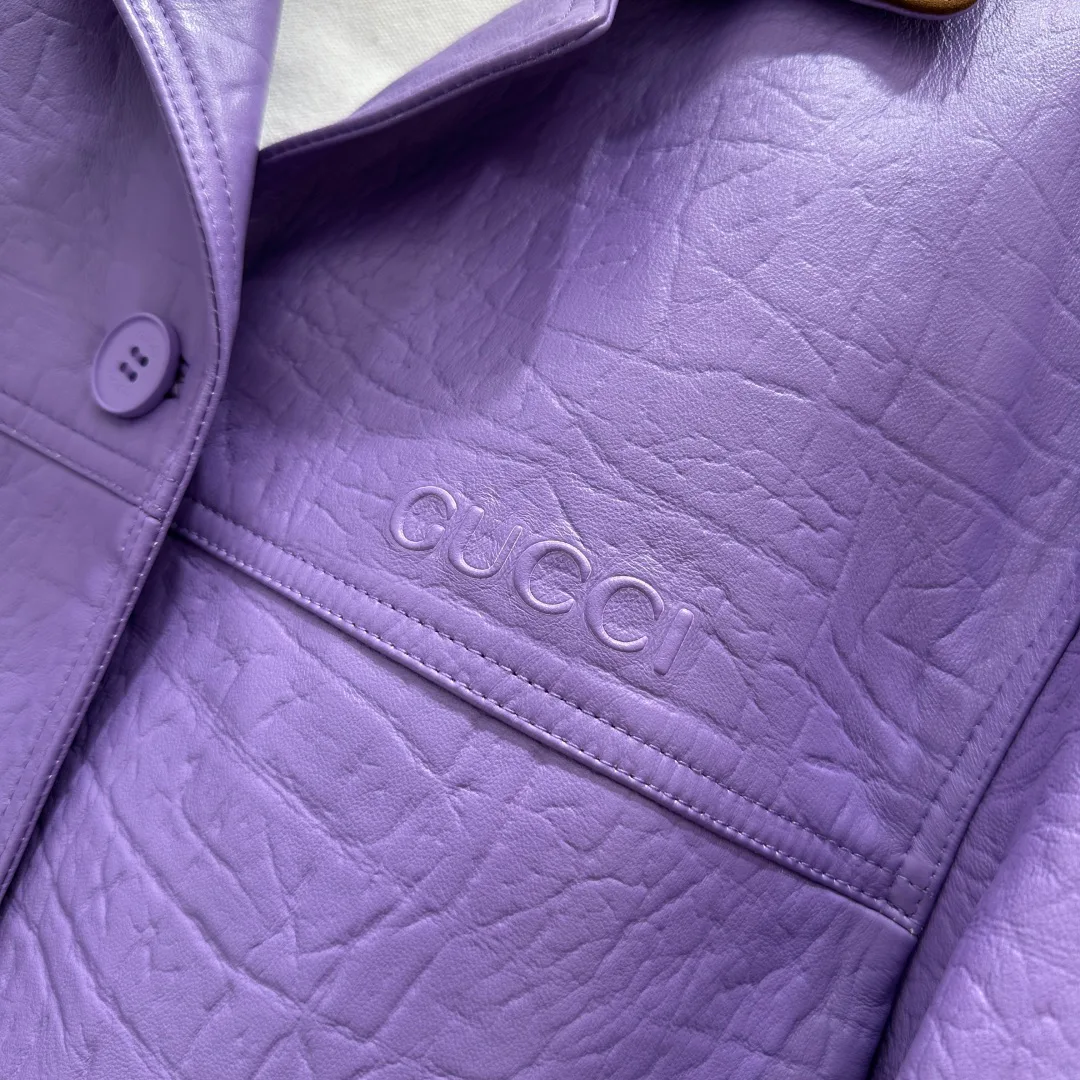 Кожаные Куртки И Дублёнки Женские Gucci 10207261