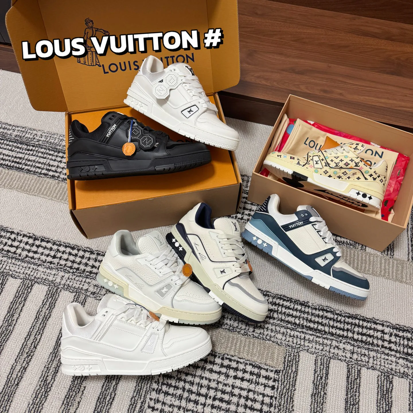 Кроссовки Женские Louis Vuitton 1881829