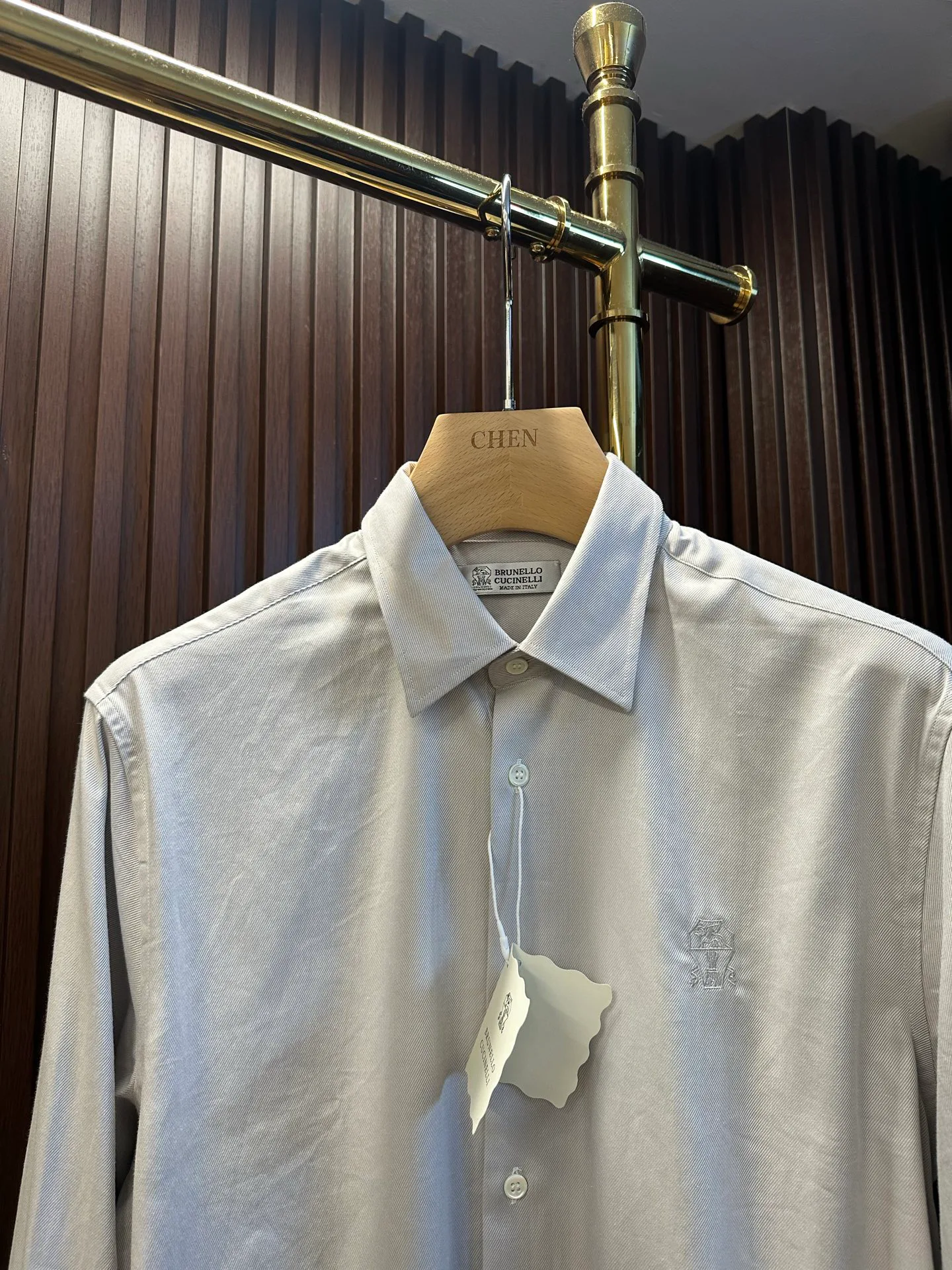 Рубашки Мужские Brunello Cucinelli 11383603