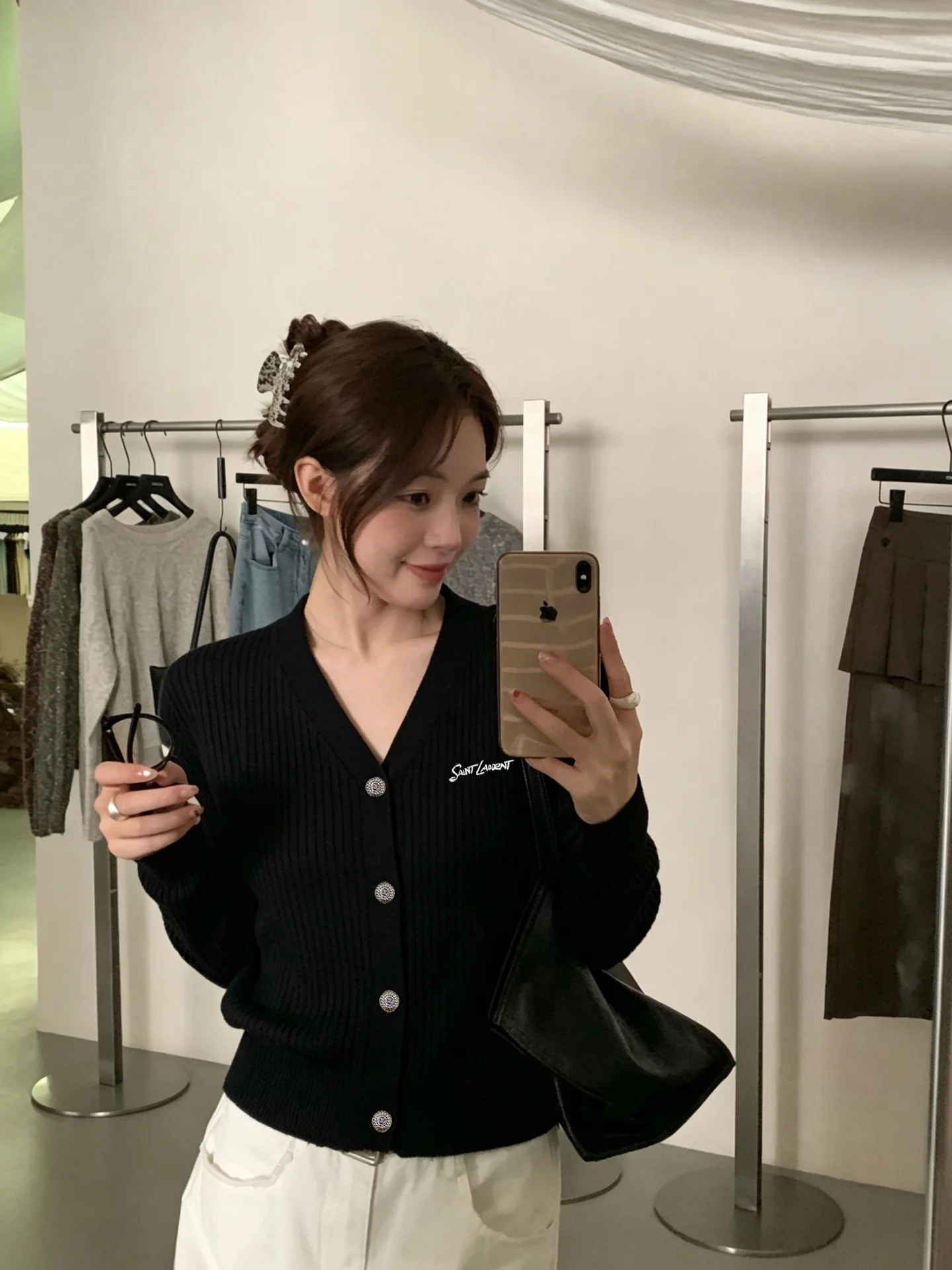 Джемперы И Свитеры Женские Saint Laurent 18375358