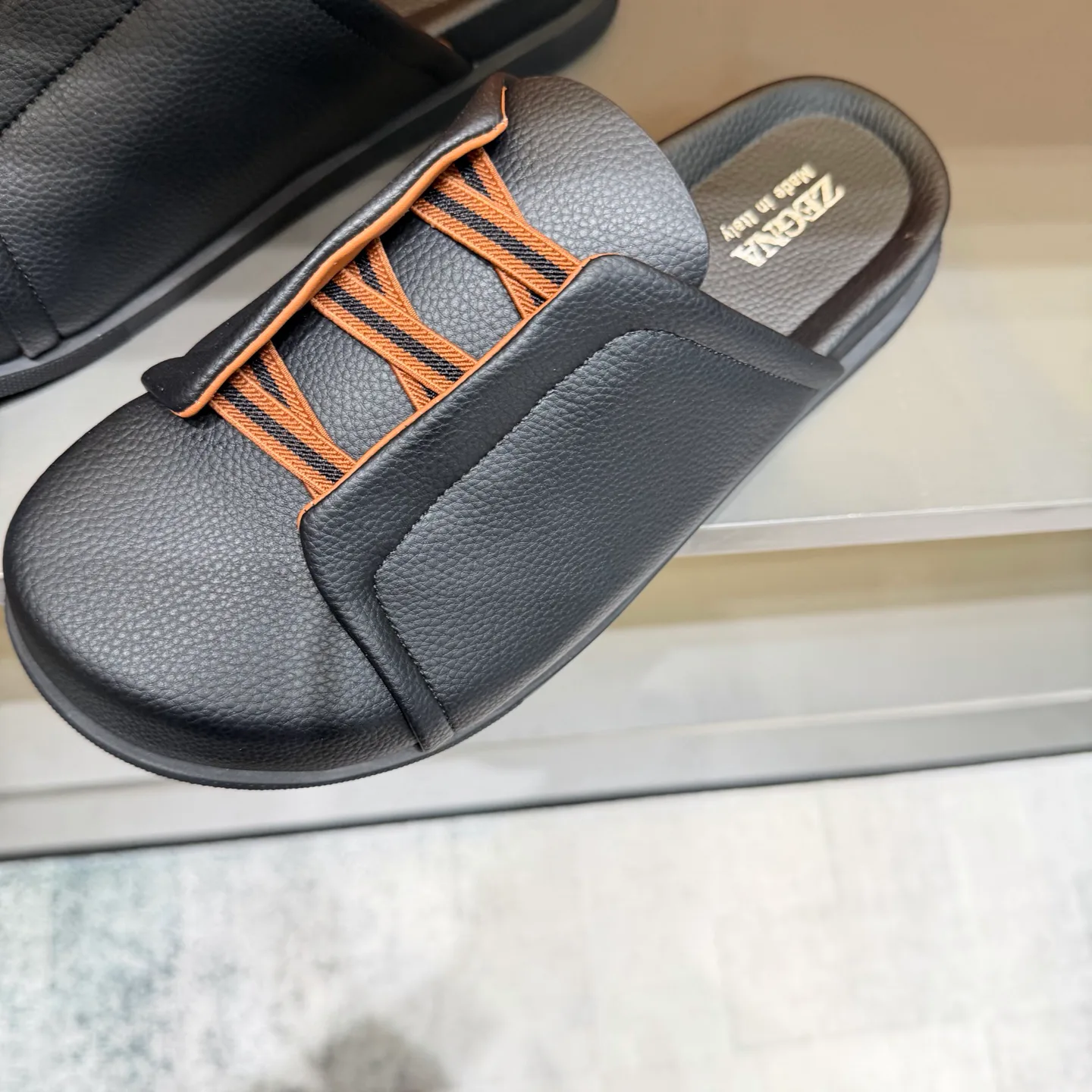 Шлепанцы Мужские Zegna 18385644