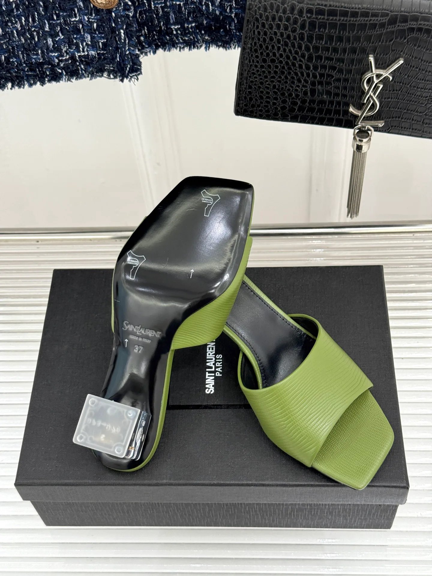 Босоножки Женские Saint Laurent 17024882