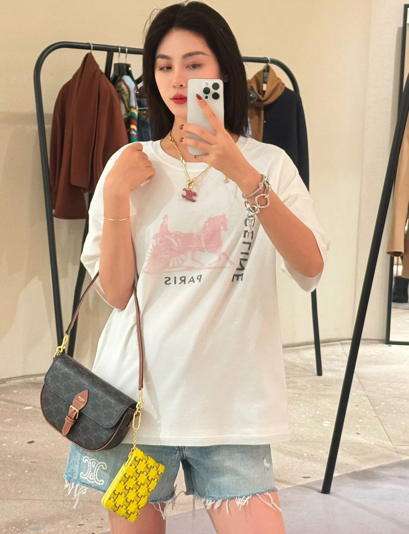 Футболки Женские Celine 2768593