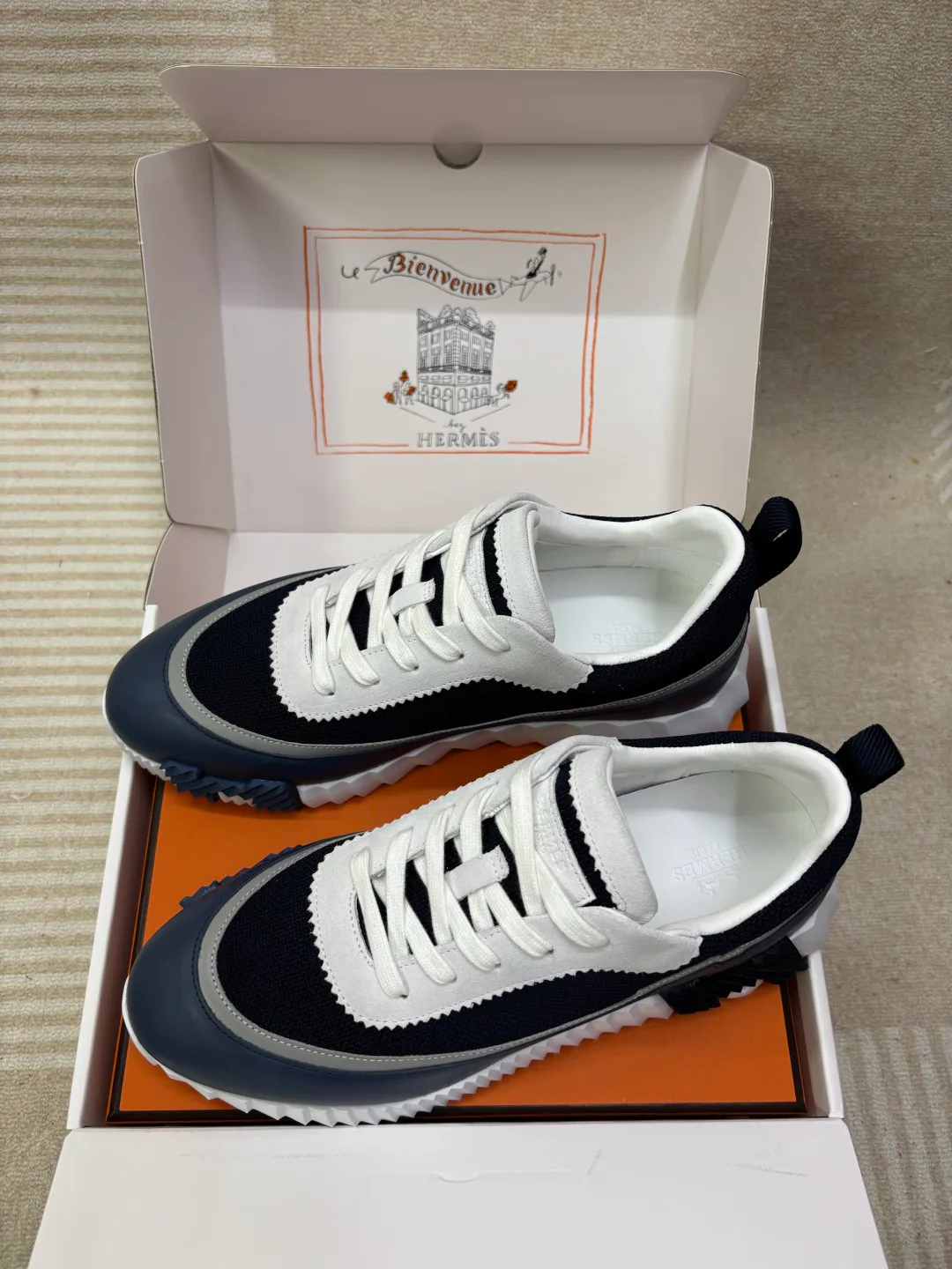 Кроссовки Мужские Hermes 17566543