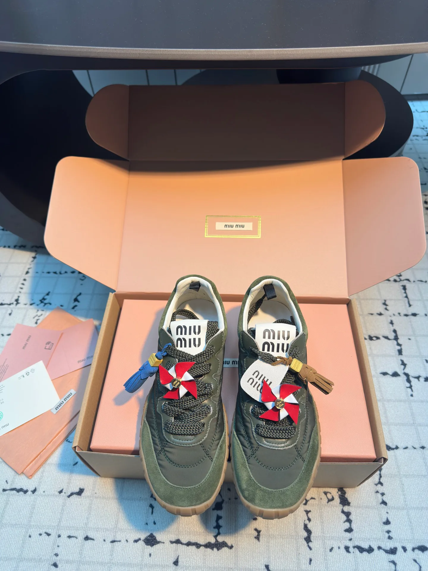 Кроссовки Женские Miu Miu 35618