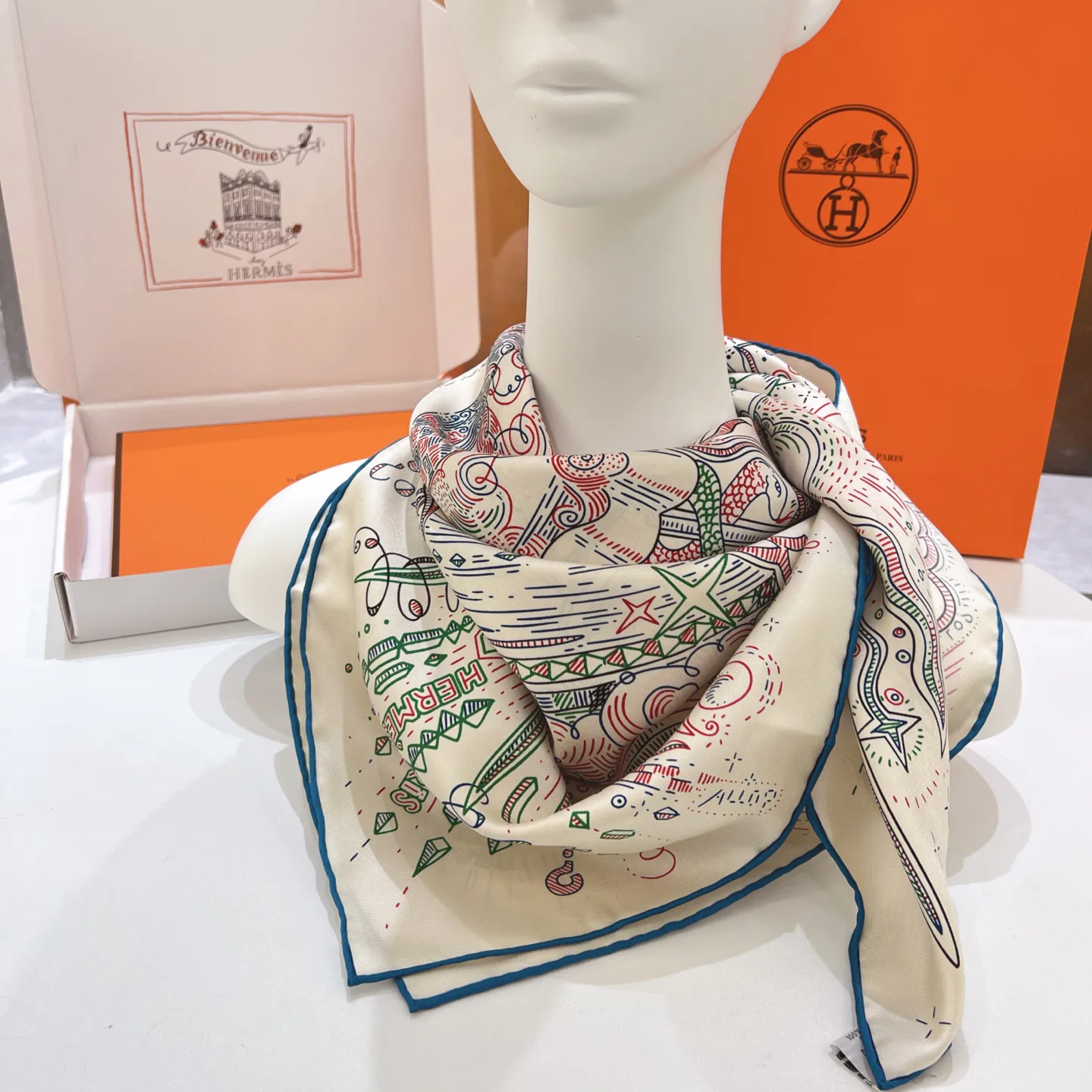 Платки Hermes 13145897