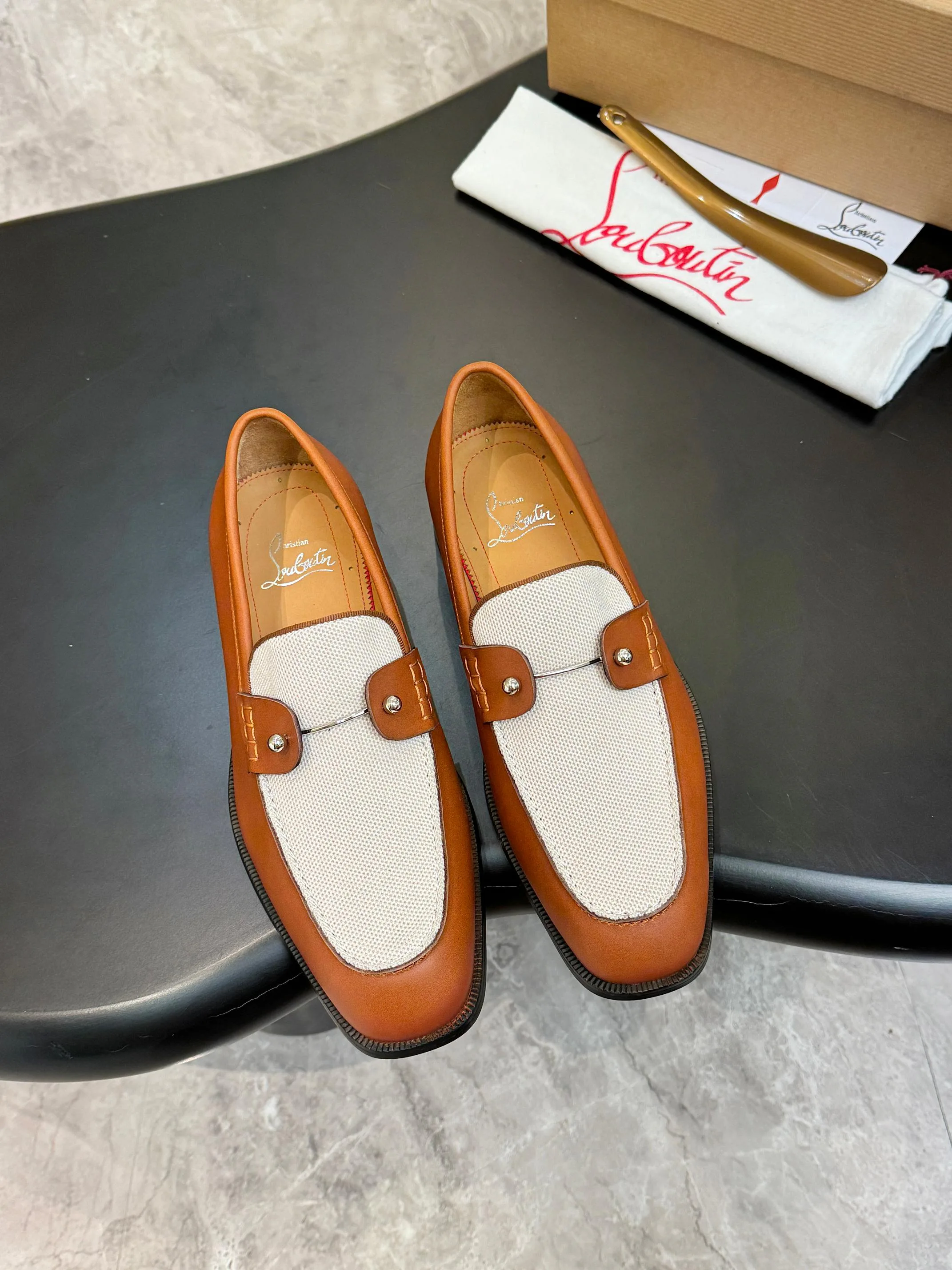 Лоферы И Туфли Мужские Christian Louboutin 18117276
