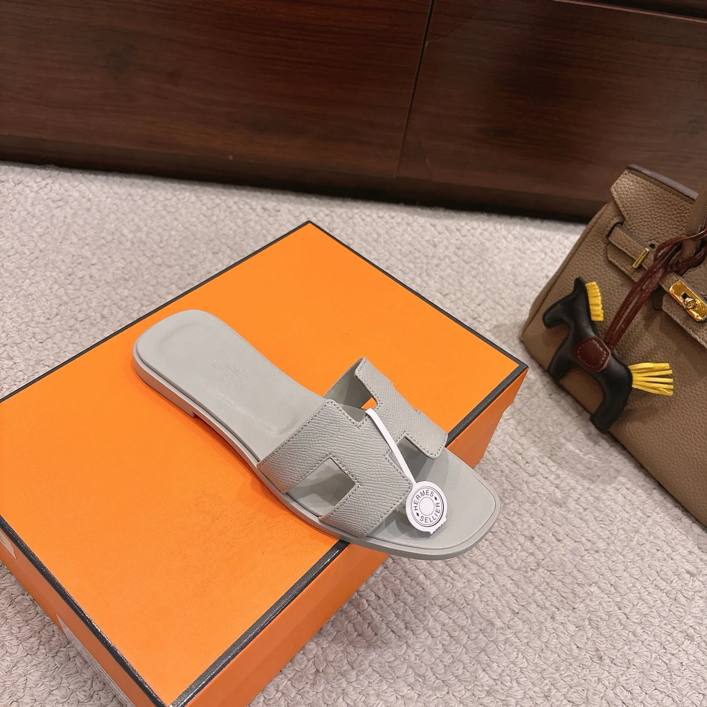 Шлепанцы Женские Hermes 2453833