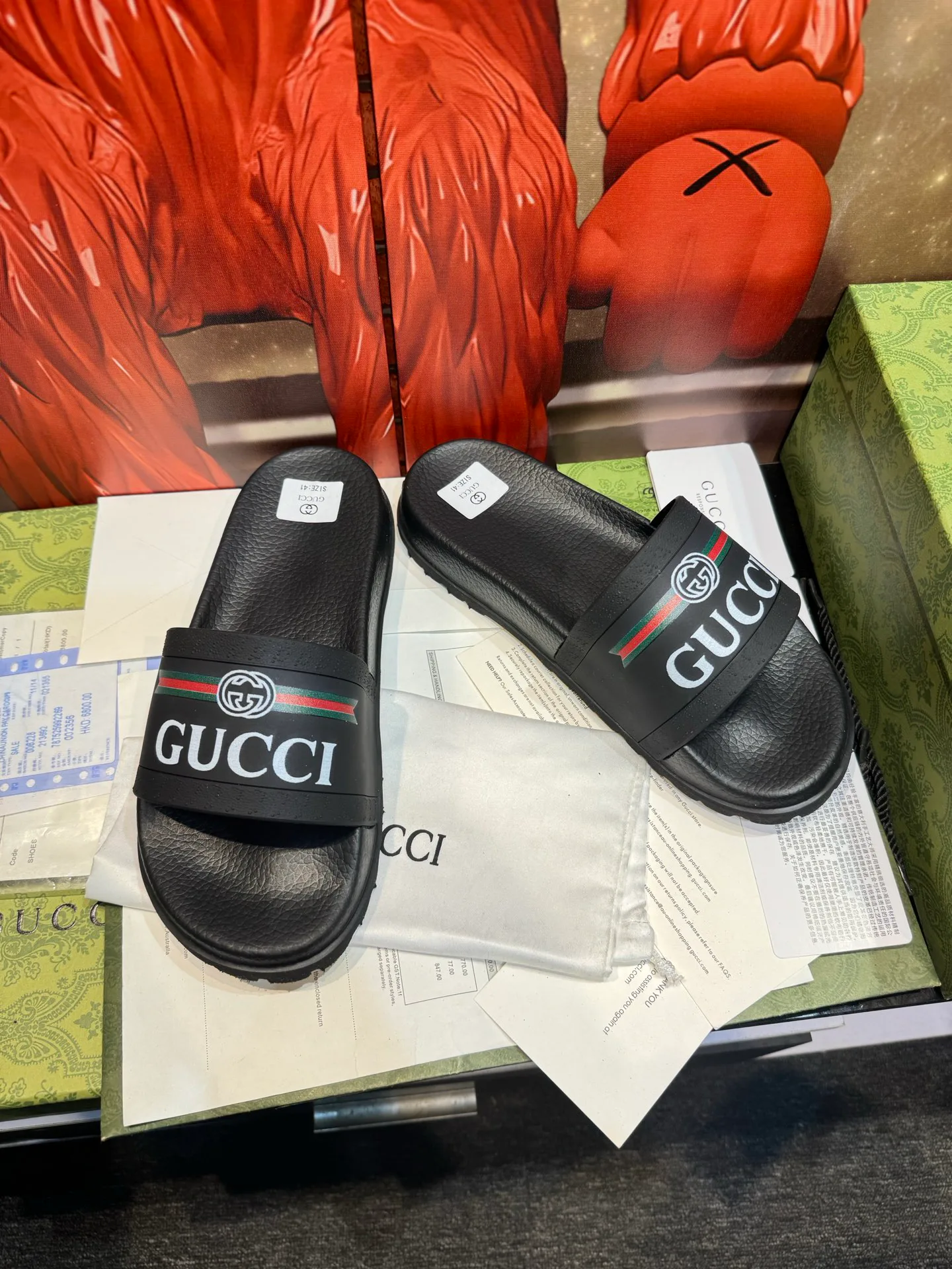 Шлепанцы Женские Gucci 10313895