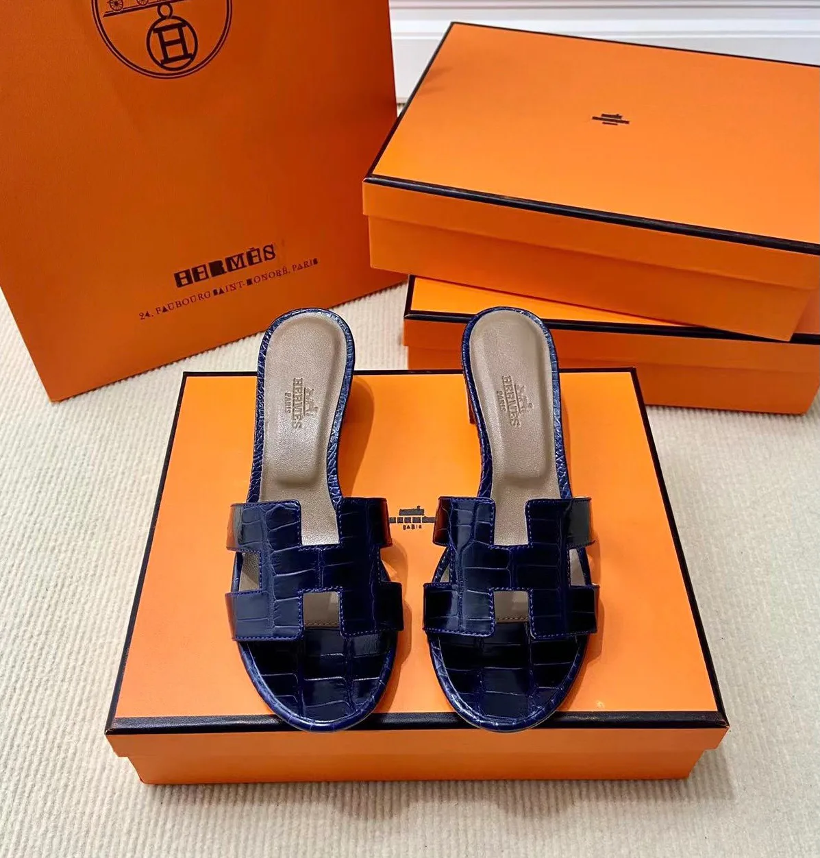 Босоножки Женские Hermes 4340560