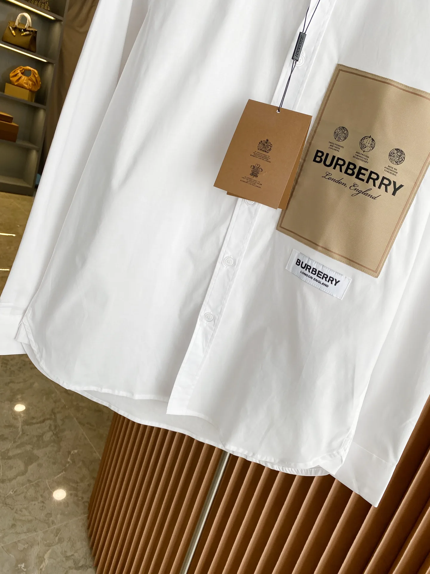 Рубашки Мужские Burberry 13432948