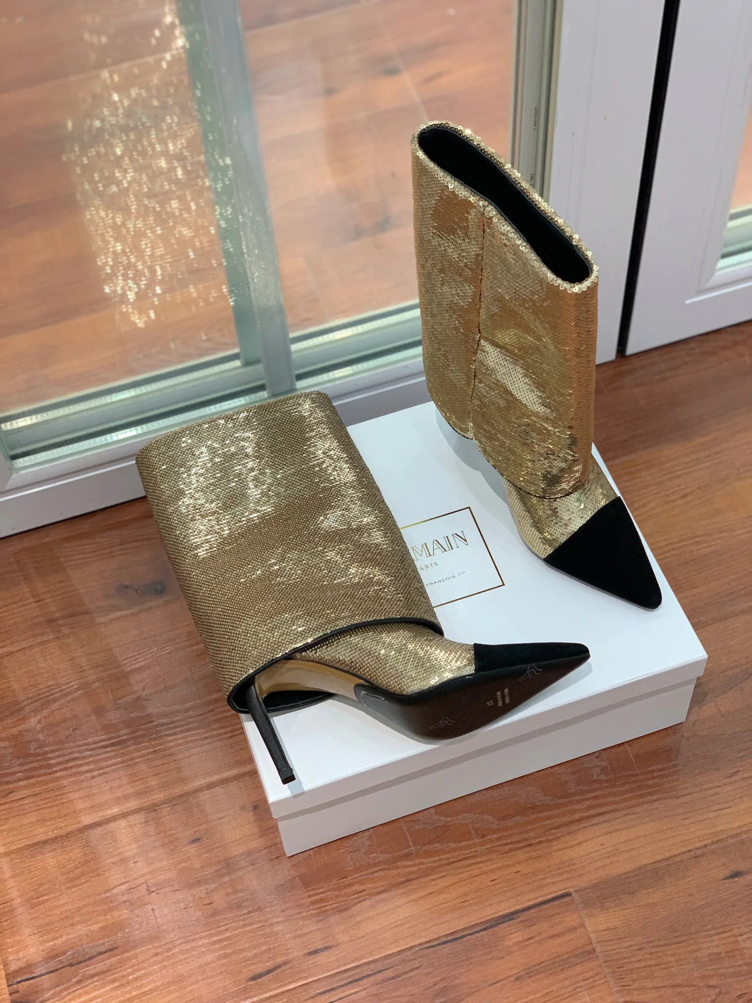 Сапоги Женские Balmain 361113